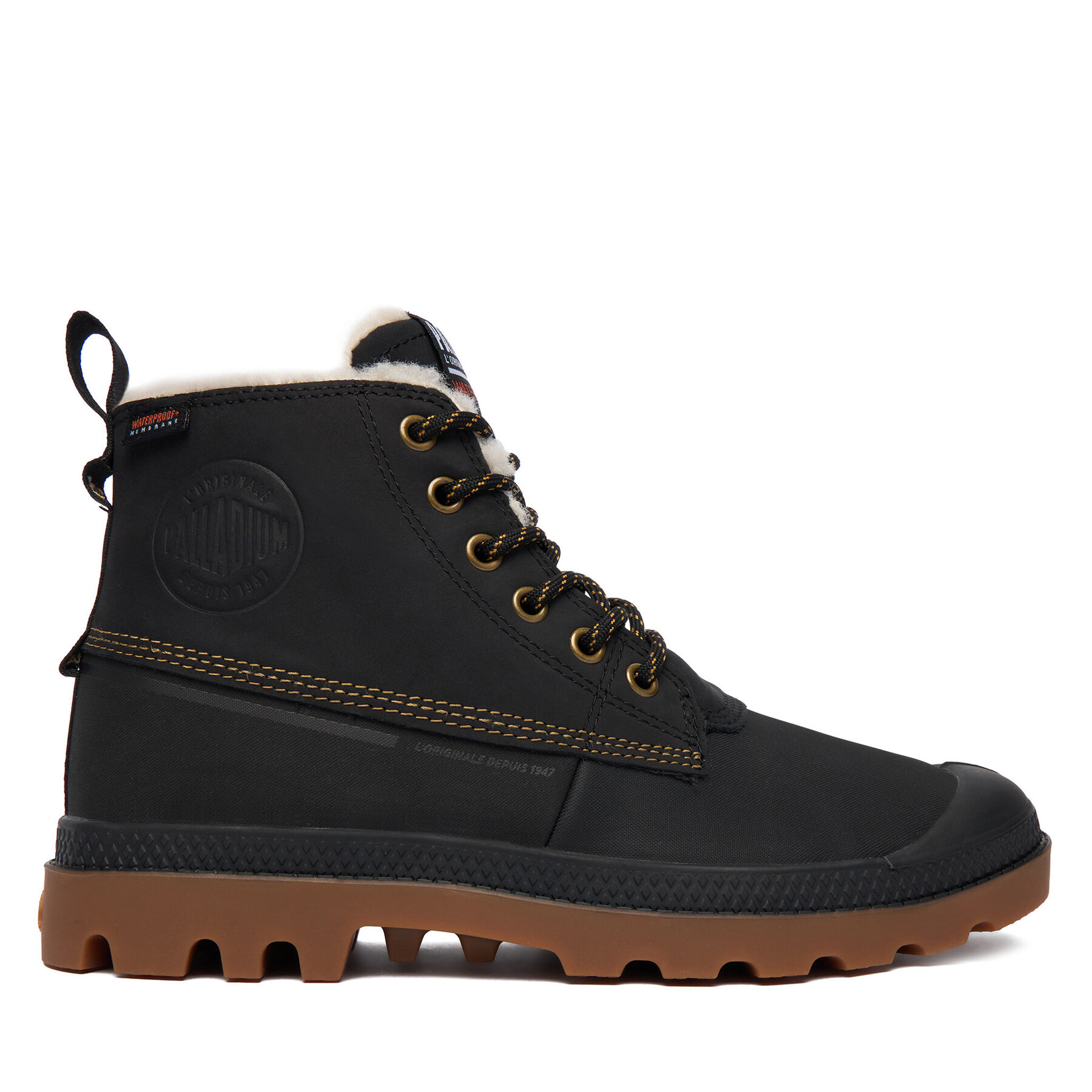 Planinarske cipele Palladium Pampa Duck Wl Wp  79547-008-M Crna