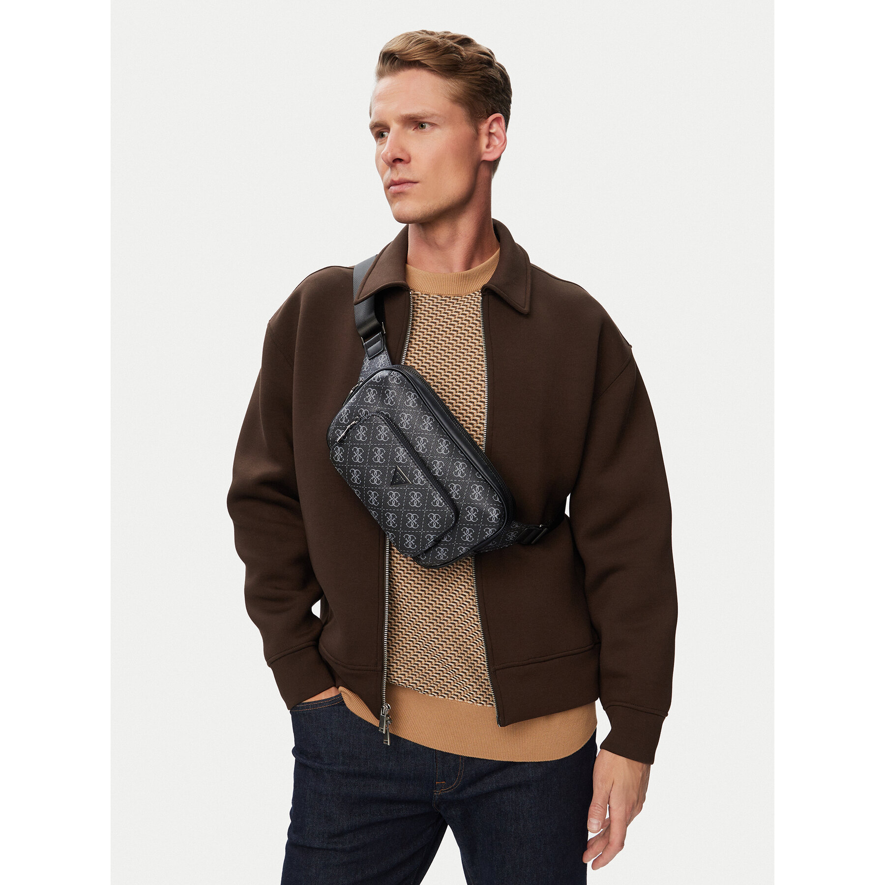 Ľadvinka Guess Milano HMMILO P6398 Čierna