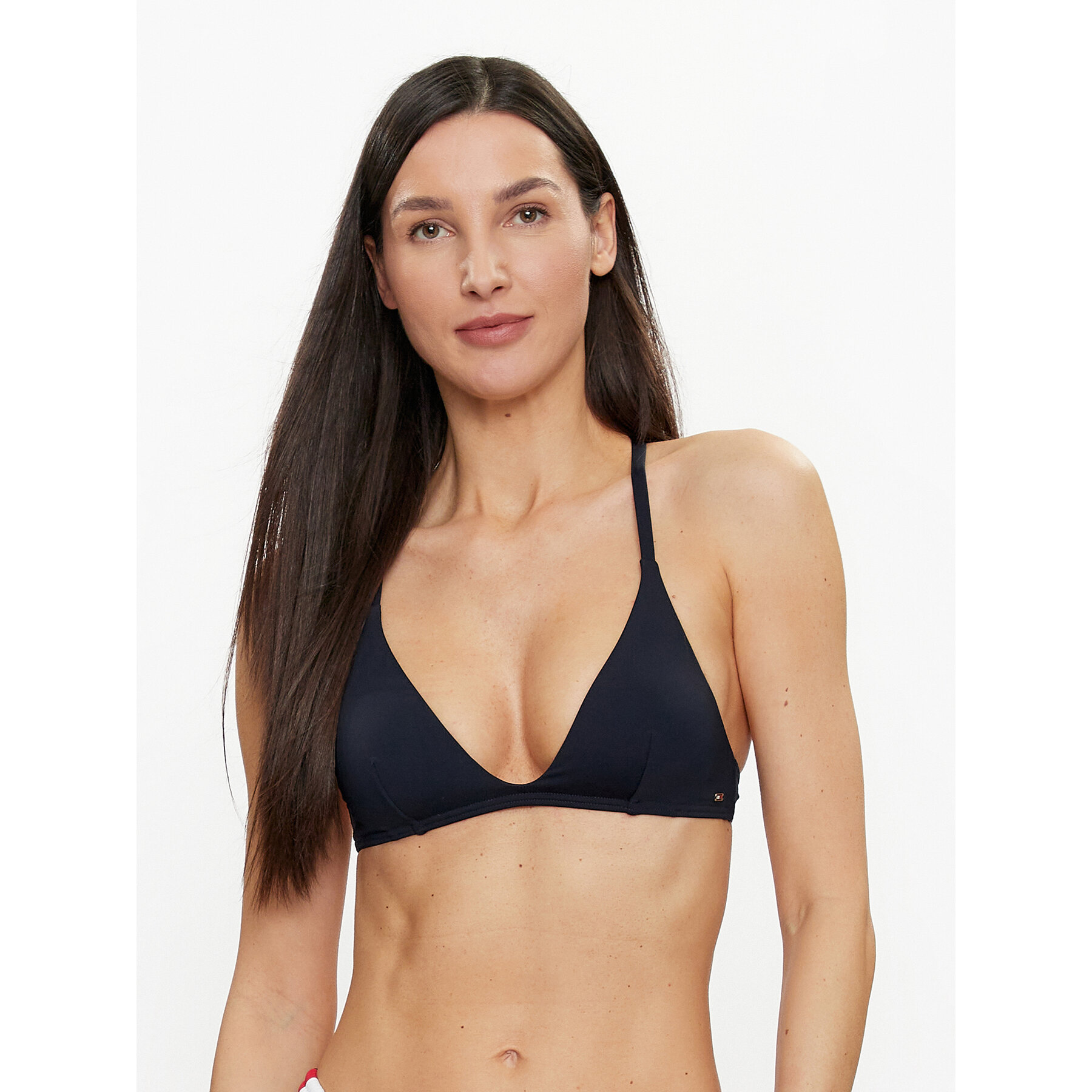Tommy Hilfiger Bikini-Oberteil UW0UW05374 Dunkelblau