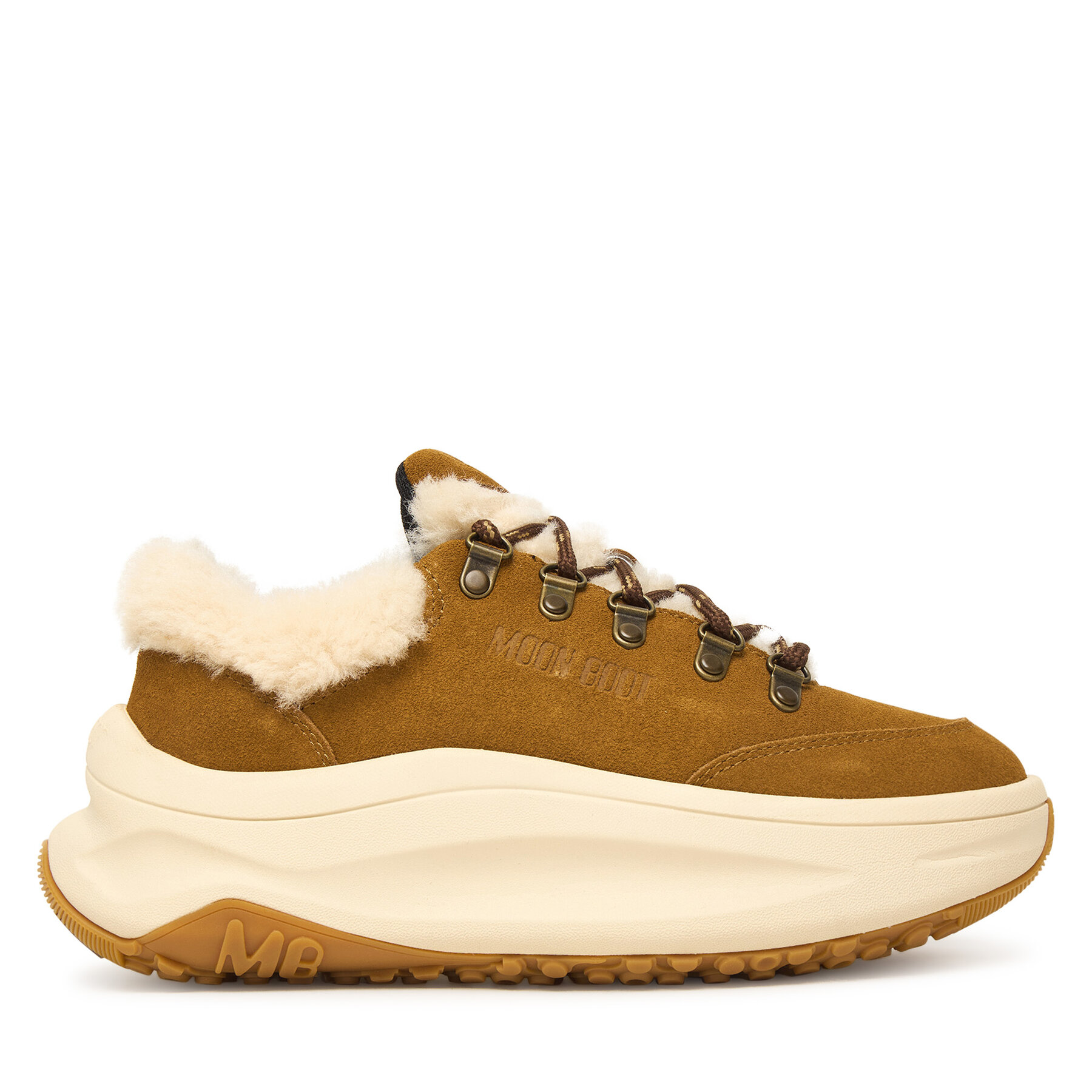 Superge Moon Boot Moon247 City Shearling 80D2490040 Rjava