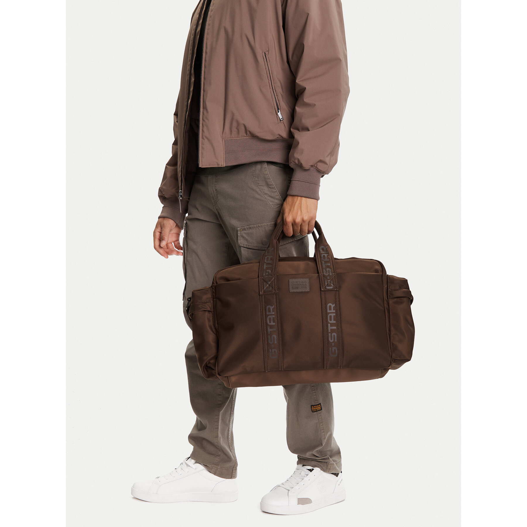 Víkendová taška G-Star Raw CEO-MARK-XC8190 Hnedá