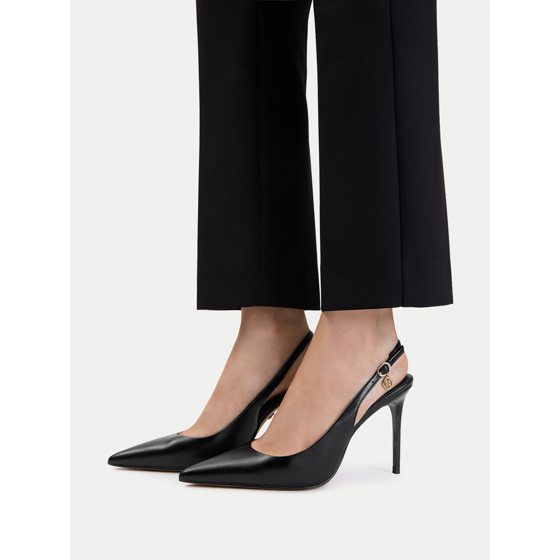 Podpätky Nine West CEO-TS6379-02 Čierna