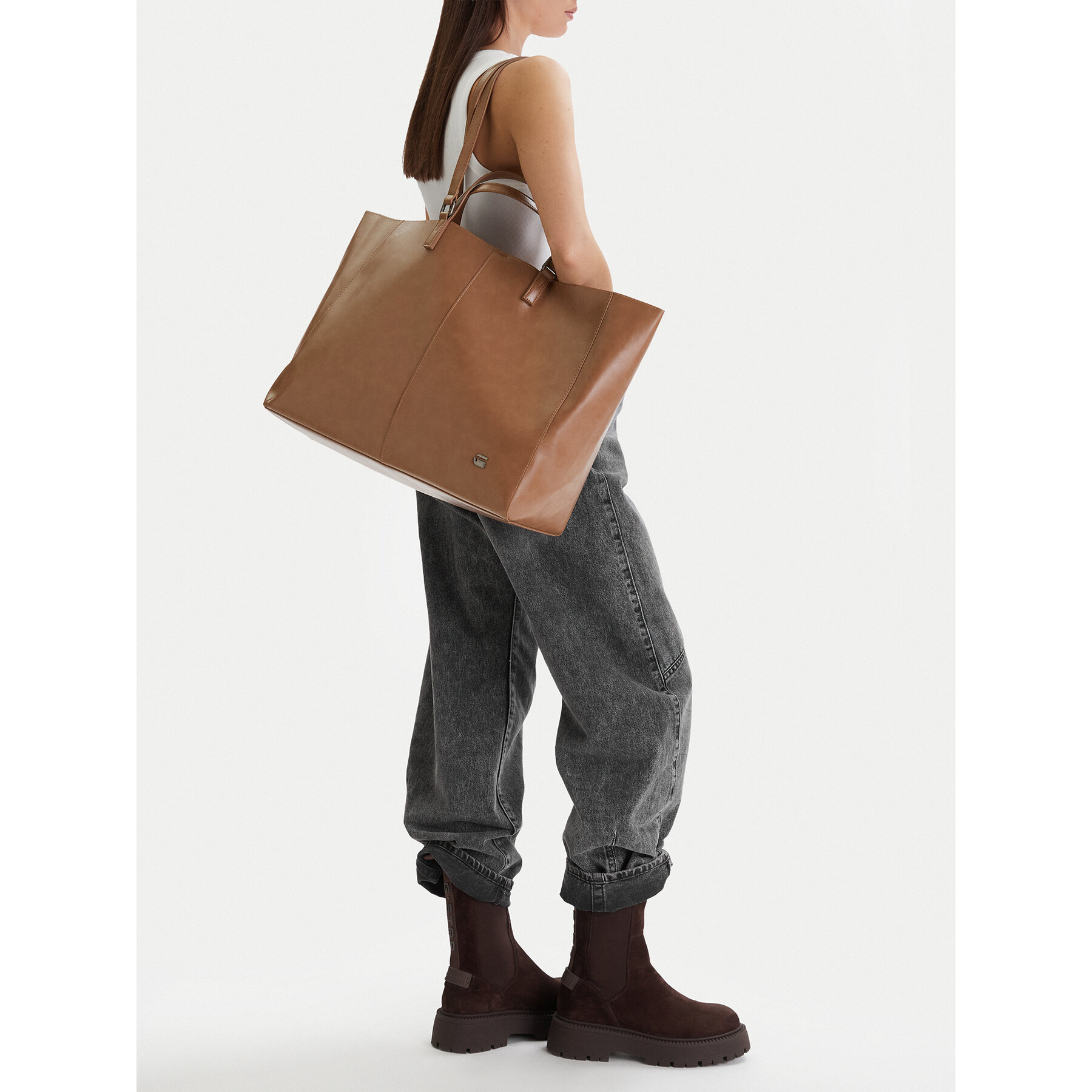 Ročna torba G-Star Raw EO-LDA8455 Rjava