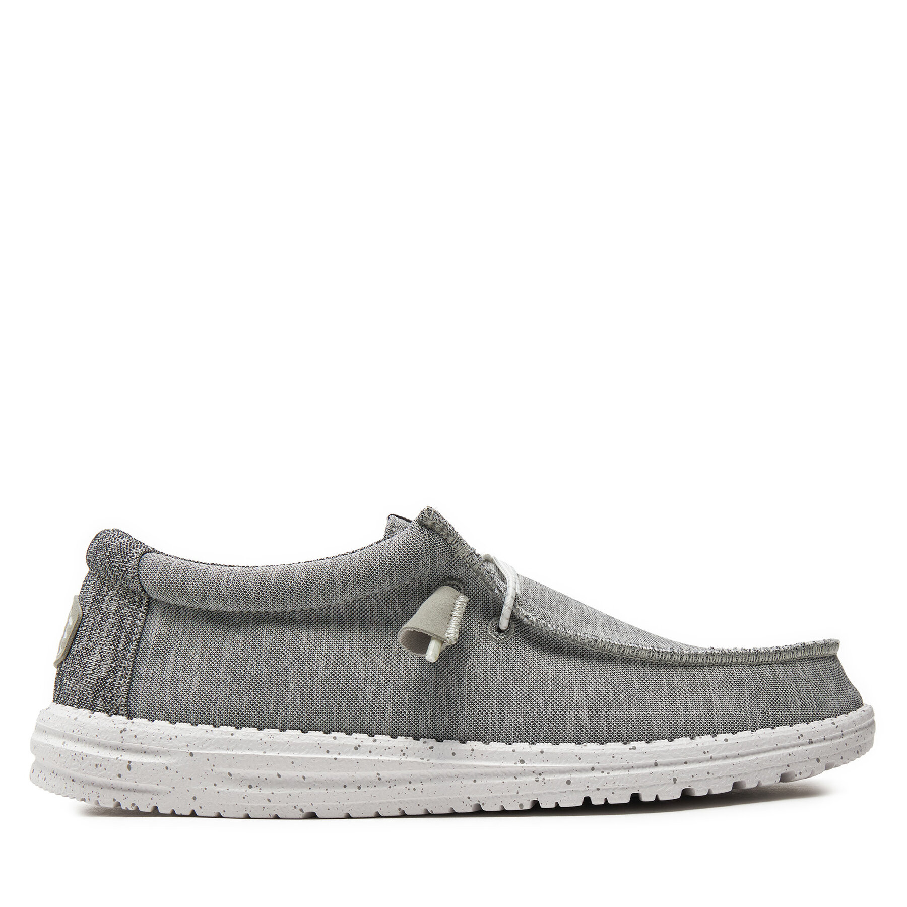 Uomo Mocassini Hey Dude, Taglia 46, Grigio, Wally 40536-030, taglia : 46