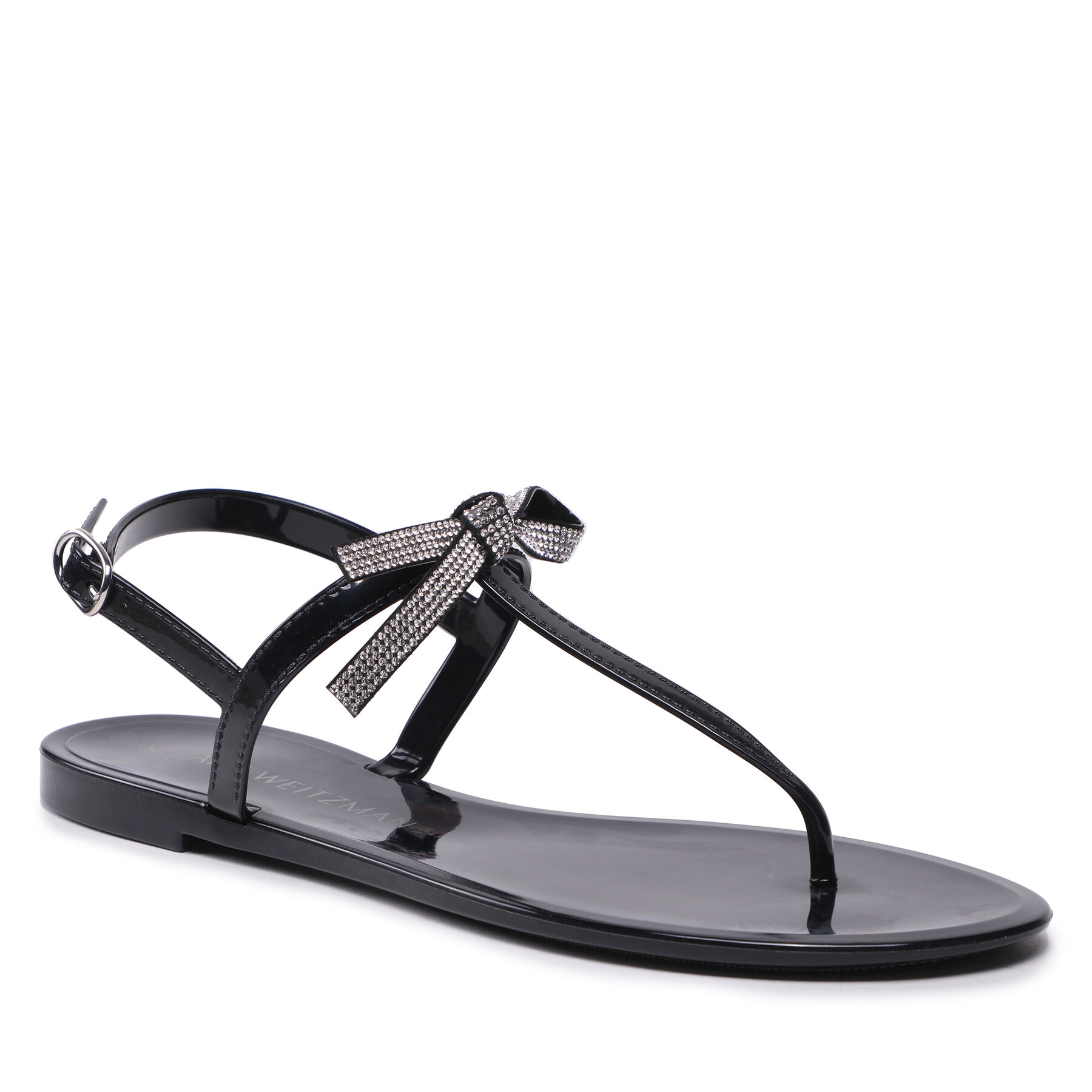 Sandale Stuart Weitzman Sw Bow Jelly Sandal SW359 Black