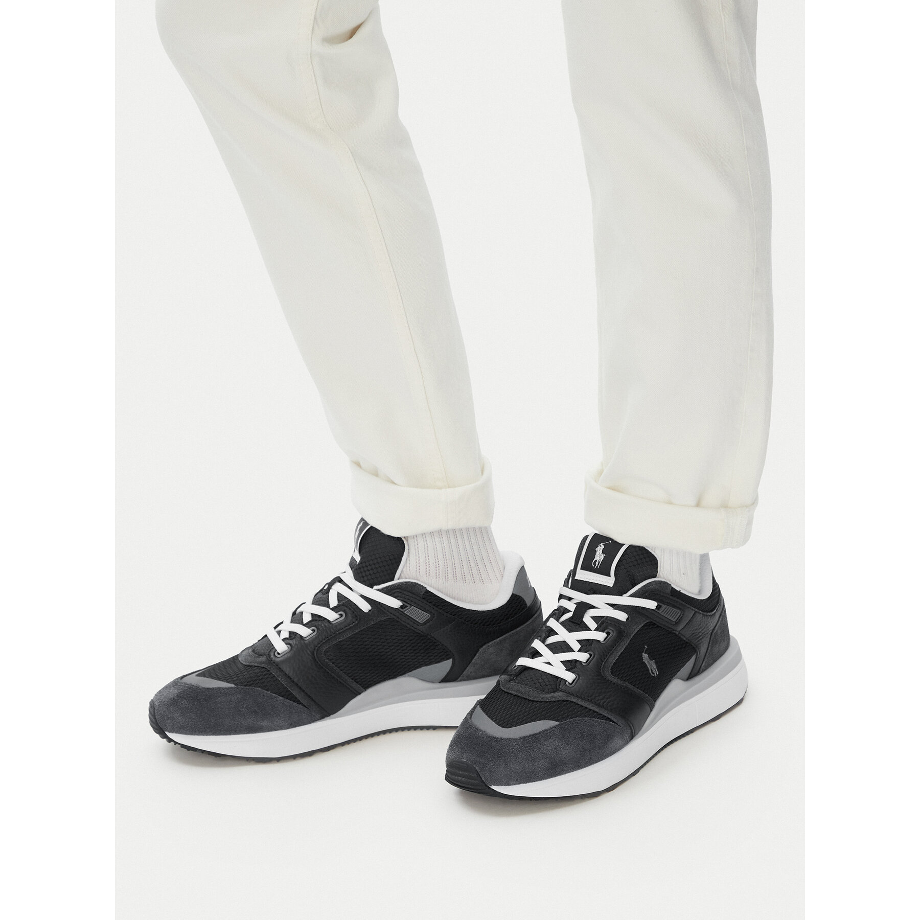 Sneakers Polo Ralph Lauren Trn 89 Pp V2 Sk 809P07286003 Negru