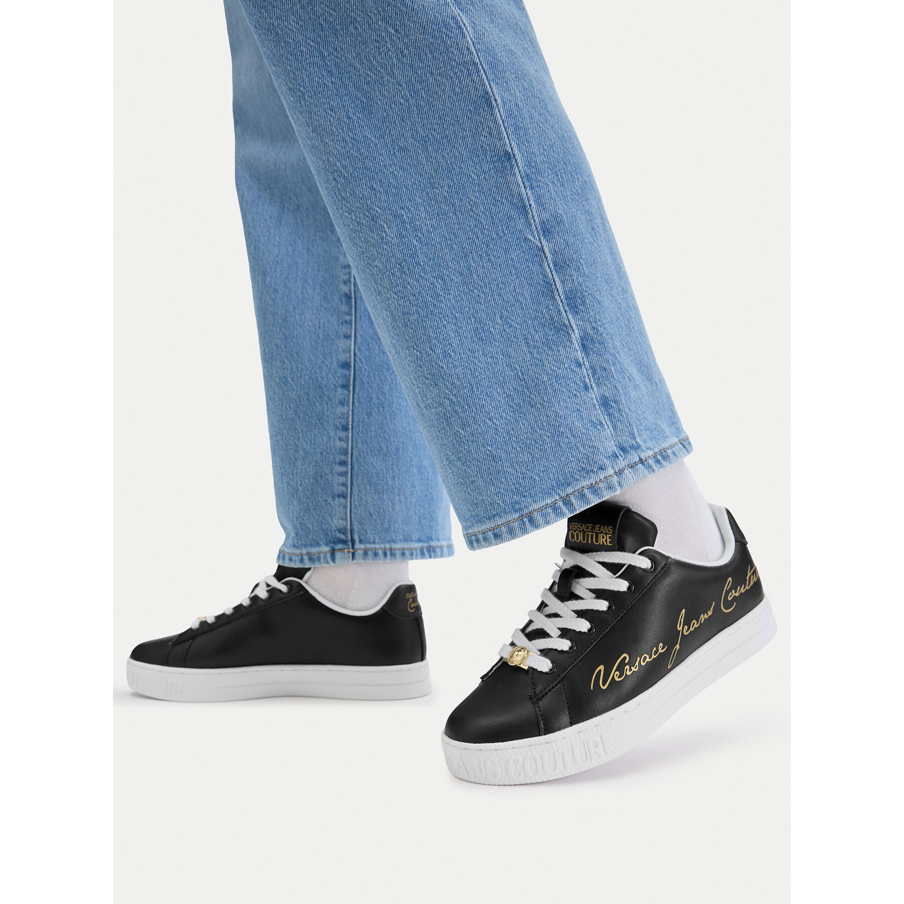 Αθλητικά Versace Jeans Couture 80VA3SKL ZPB77 G89 Μαύρο