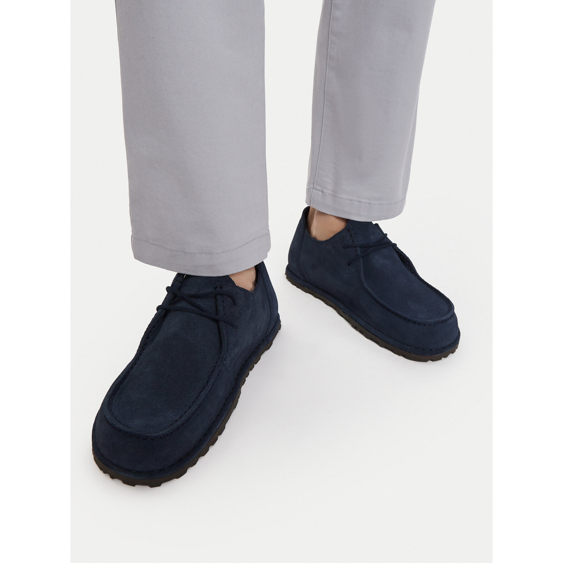 Polobotky Birkenstock Utti Lace Low 1031468 Tmavomodrá