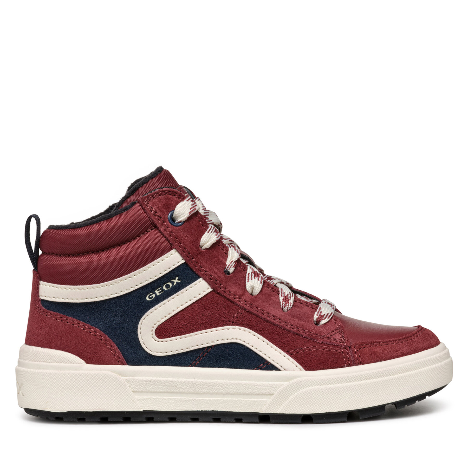 Zapatillas Geox J Weemble Boy J36HAA 022FU C7BF4 M Guinda/burdeos