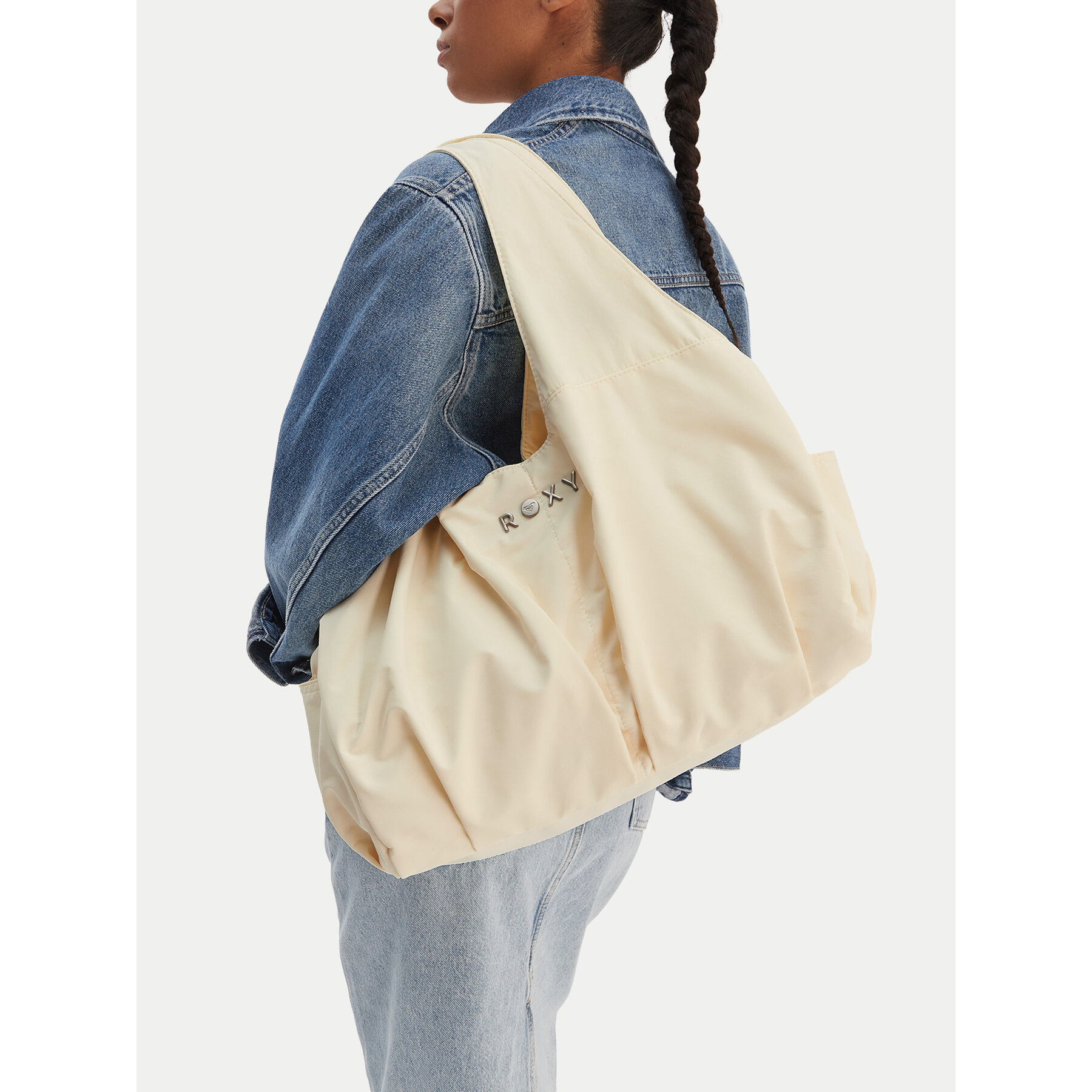 Geantă Roxy CWBEO-ROXY-M-001-09 Écru