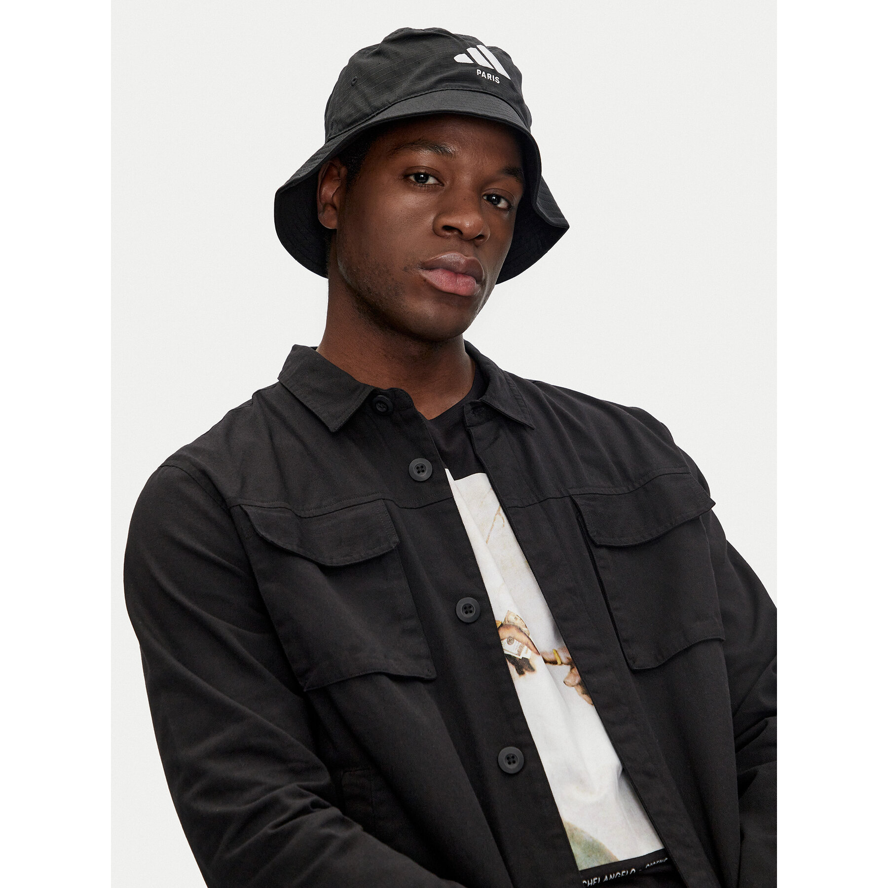  Kalap adidas Bucket JJ1492 Fekete akciós termékkép 1