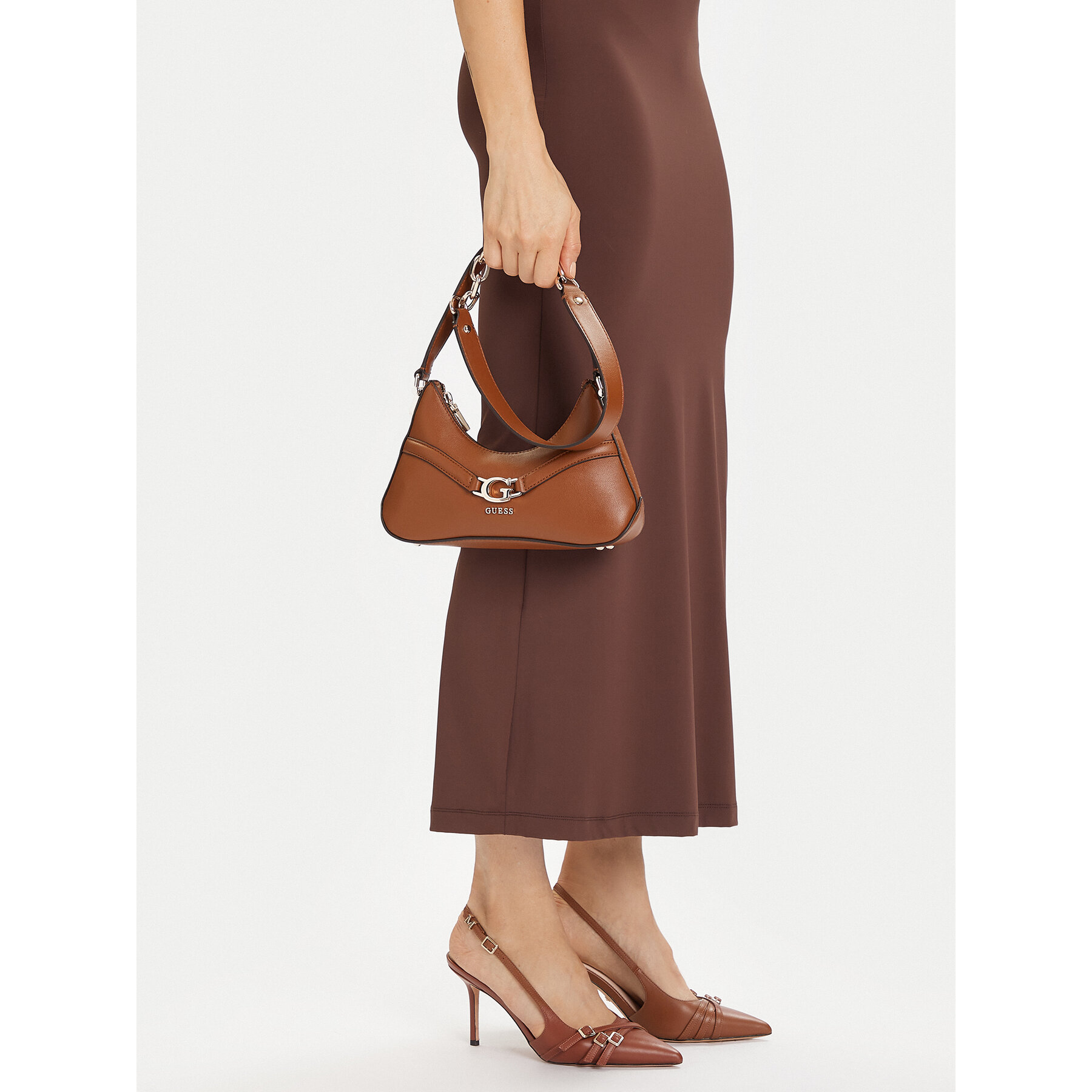 Дамска чанта Guess HWBG79 93730 Кафяв