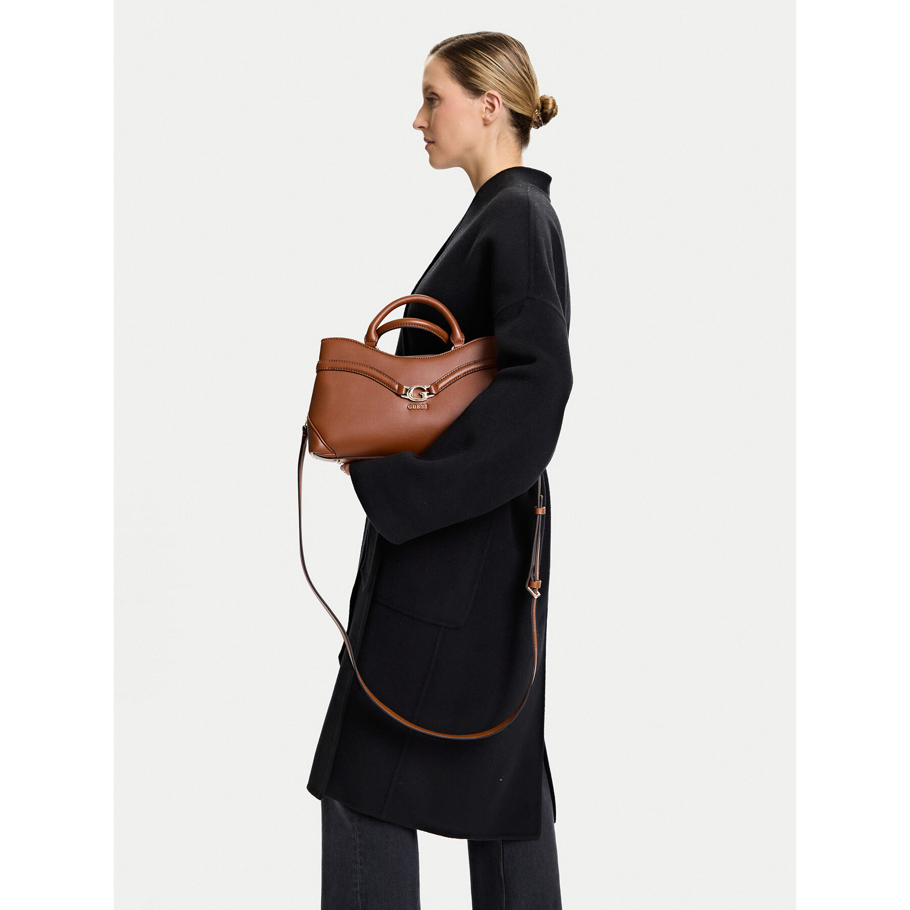 Дамска чанта Guess Dea HWBG79 93060 Кафяв