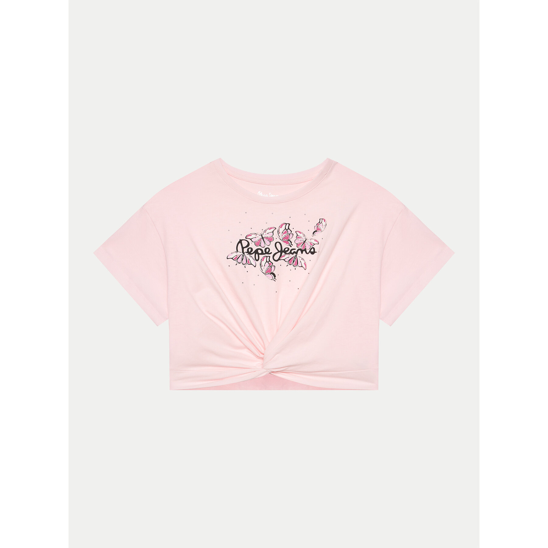 Pepe Jeans T-shirt Quindara PG503076 Rosa Regular Fit