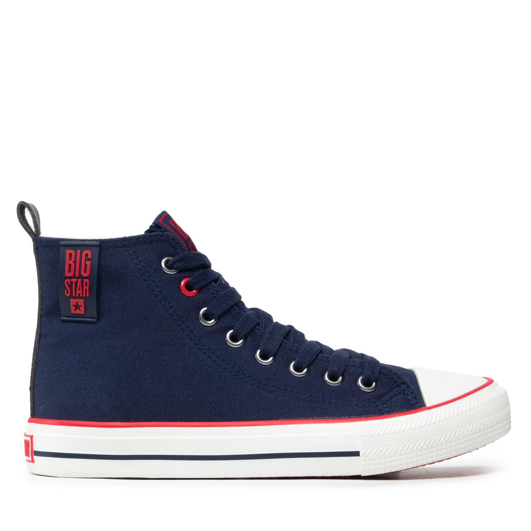Damskie Trampki Big Star Shoes, Rozmiar 37 Granatowy JJ274125