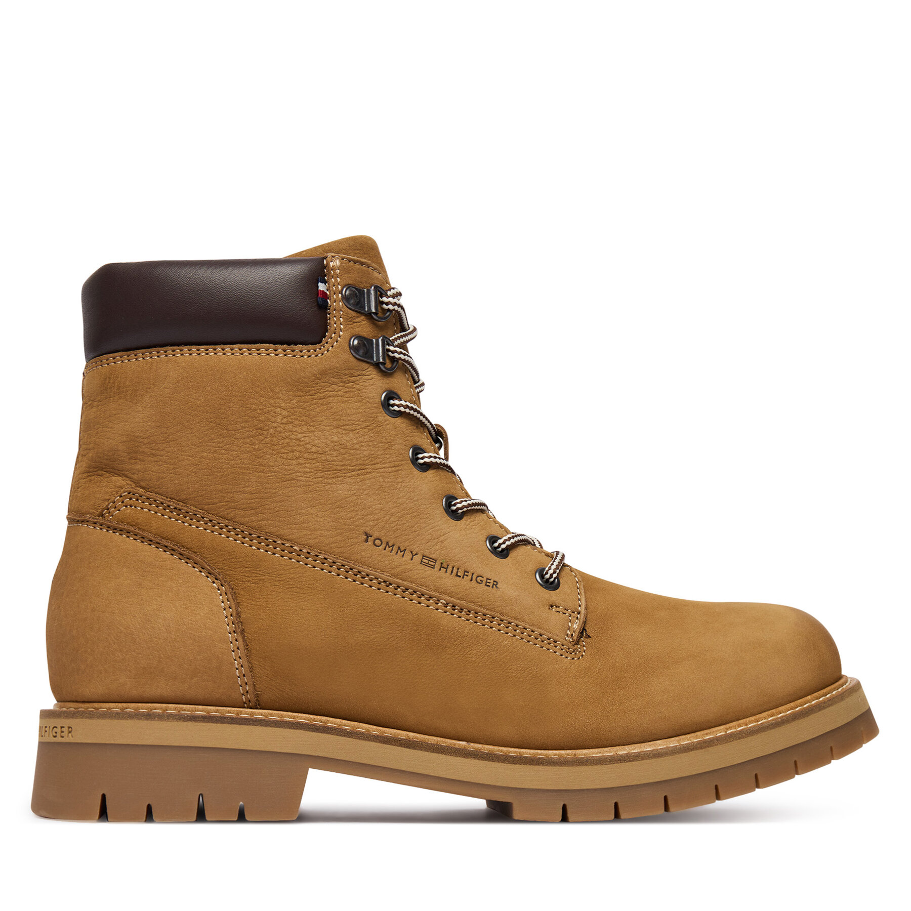 Pohodni čevlji Tommy Hilfiger Flex Th Outdoor W Nbk Boot FM0FM05563 Rjava