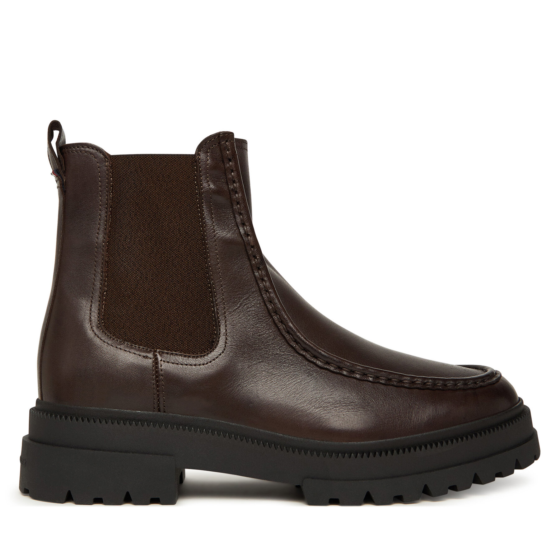 Ghete Jodhpur Tommy Hilfiger Th Chunky Dress Casual Chel FM0FM05763 Maro