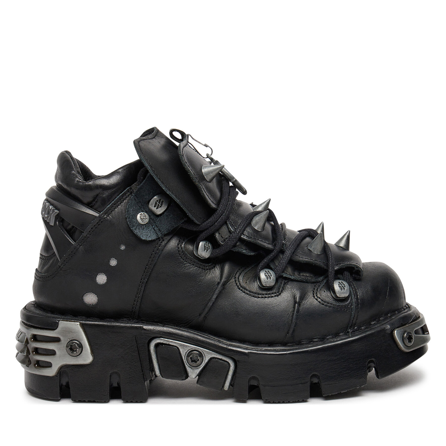 Chaussures Rangers NEW ROCK M-110-S1 Noir