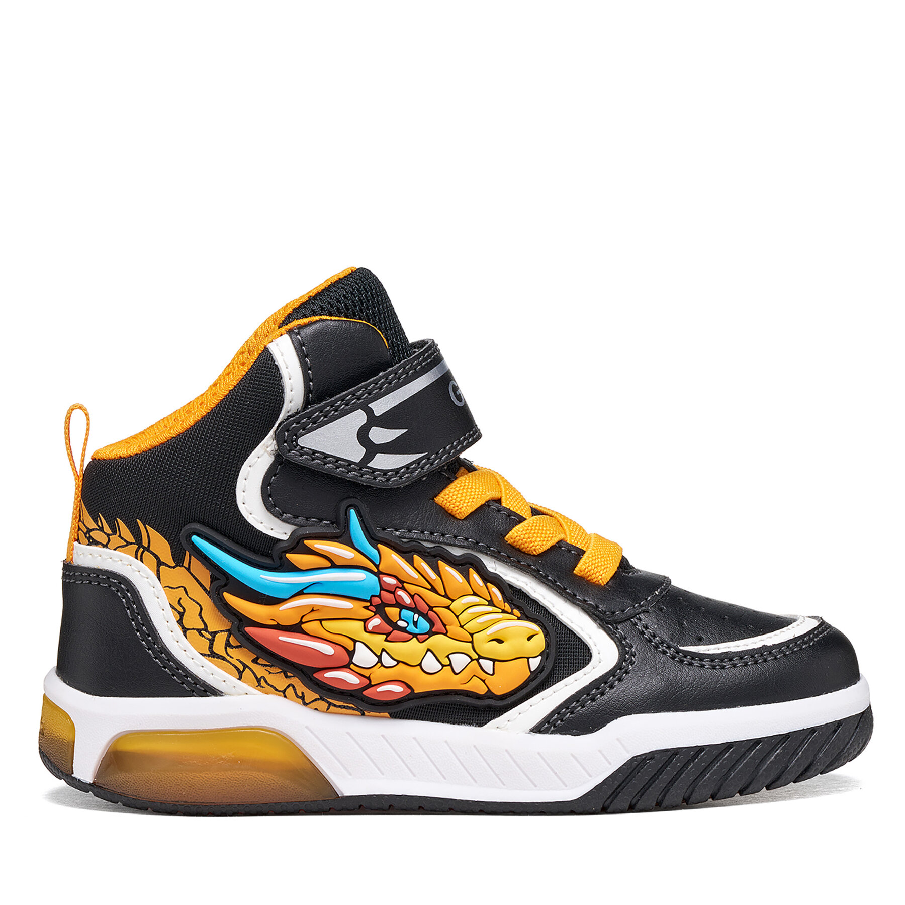Sneakers Geox J Inek Boy J669CA 014BC C0038 S Negru