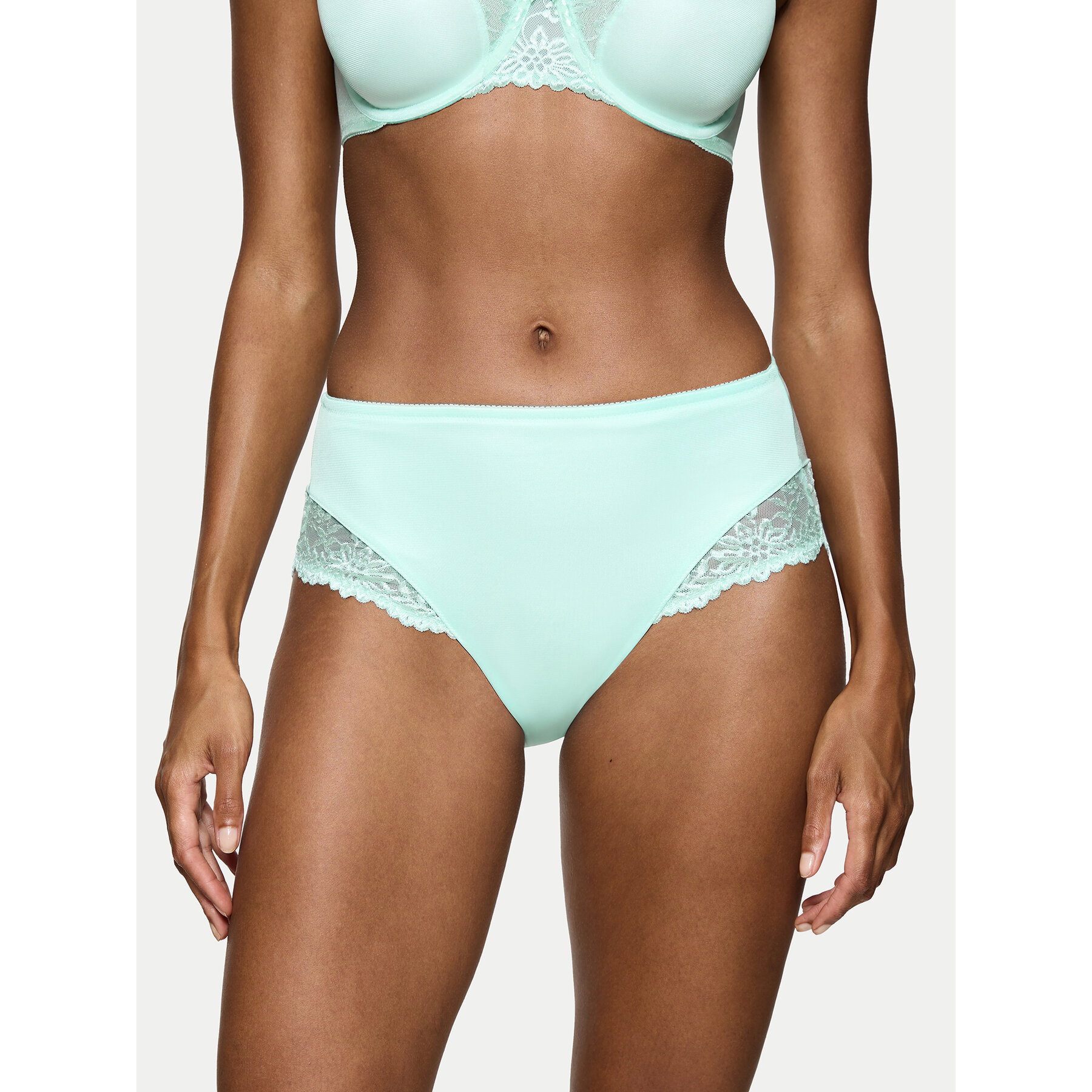 Triumph Κλασικό σλιπ ψηλόμεσο Ladyform Soft Maxi 10210671 Μπλε