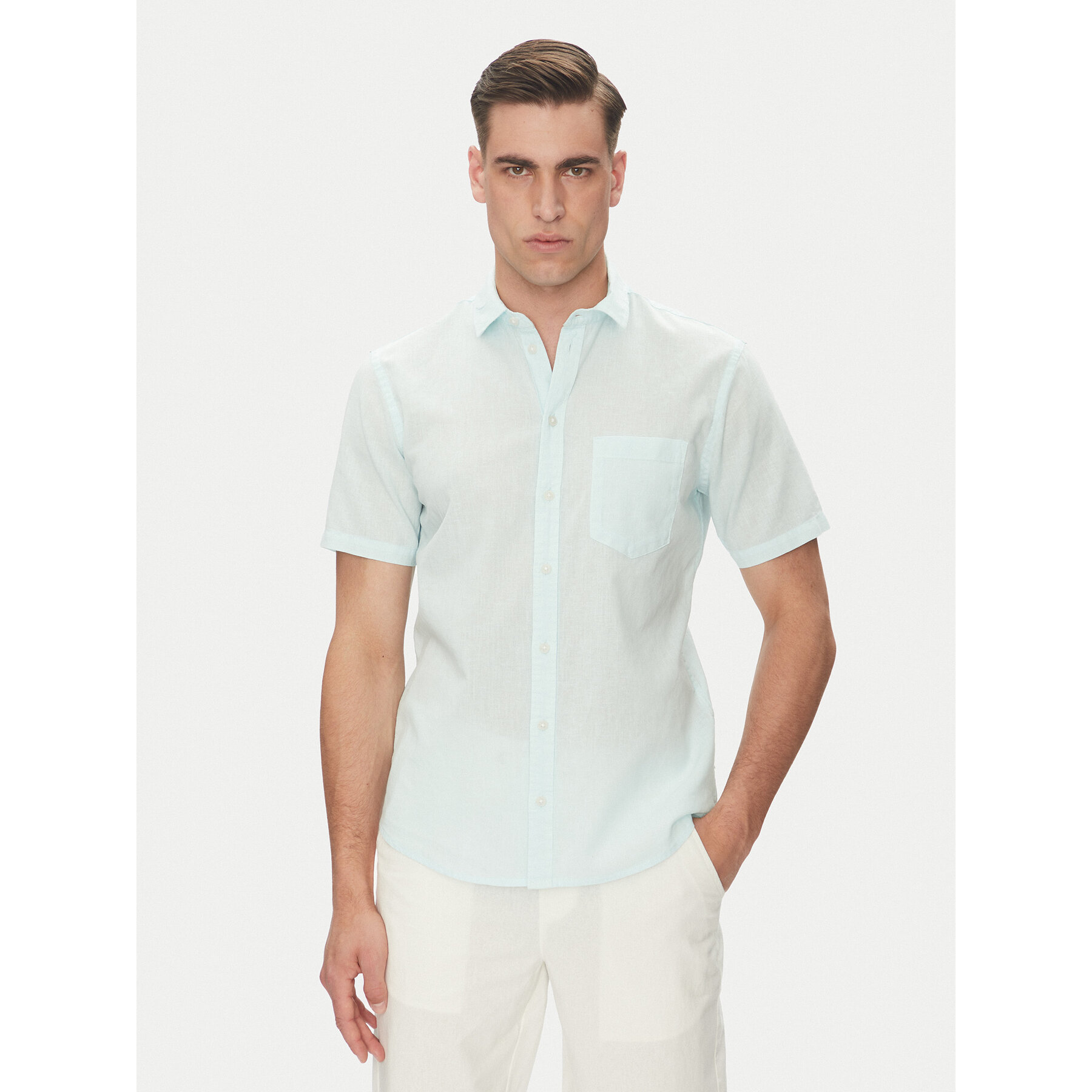 Blend Polo 20718374 Blu Regular Fit