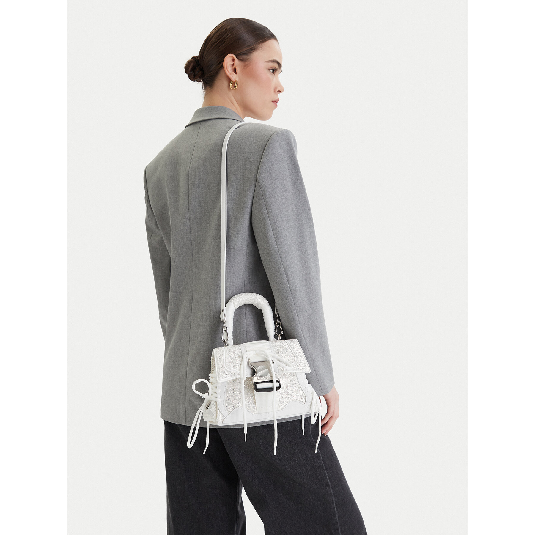 Geantă Steve Madden Bdiego-W SM13001758 Alb