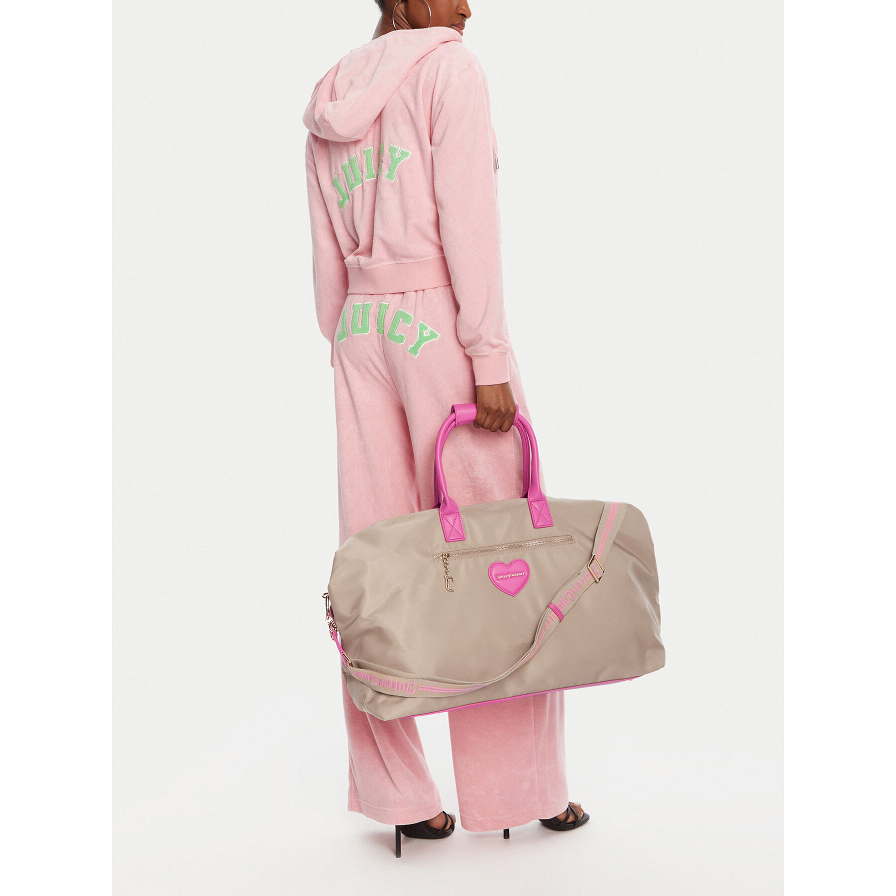 Juicy Couture Τσάντα Σαββατοκύριακου Juicy Couture CEO-BIJXT2544WPJ Μπεζ