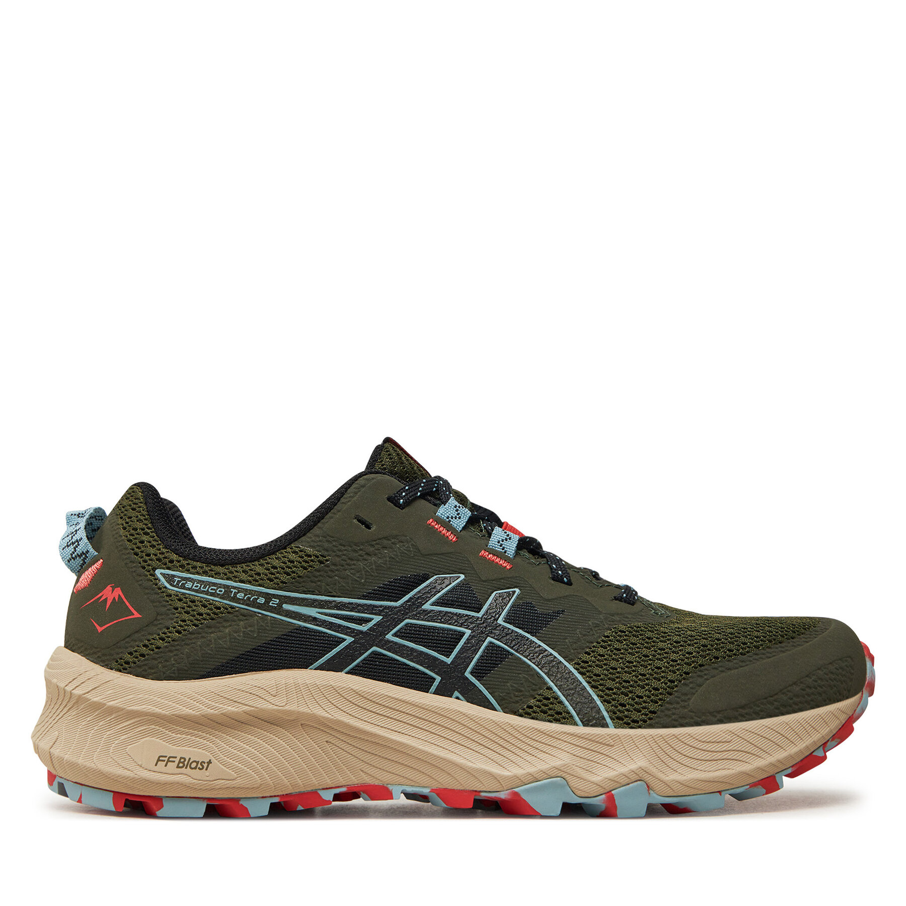 Παπούτσια για Τρέξιμο Asics Trabuco Terra 2 1011B607 Πράσινο