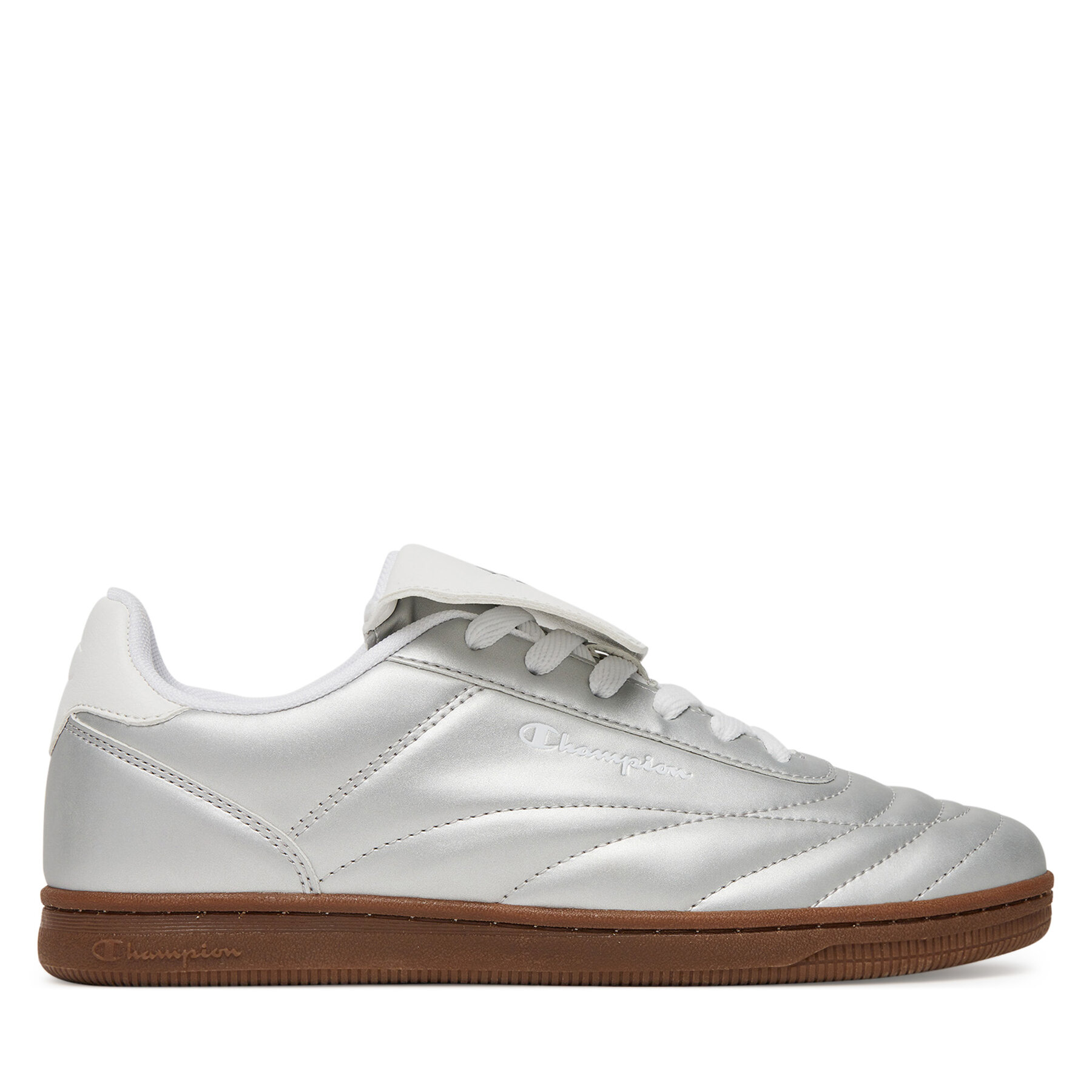 Sneakersy Champion PRESTIGE FLAP METALLIC S11805-ES031 Strieborná