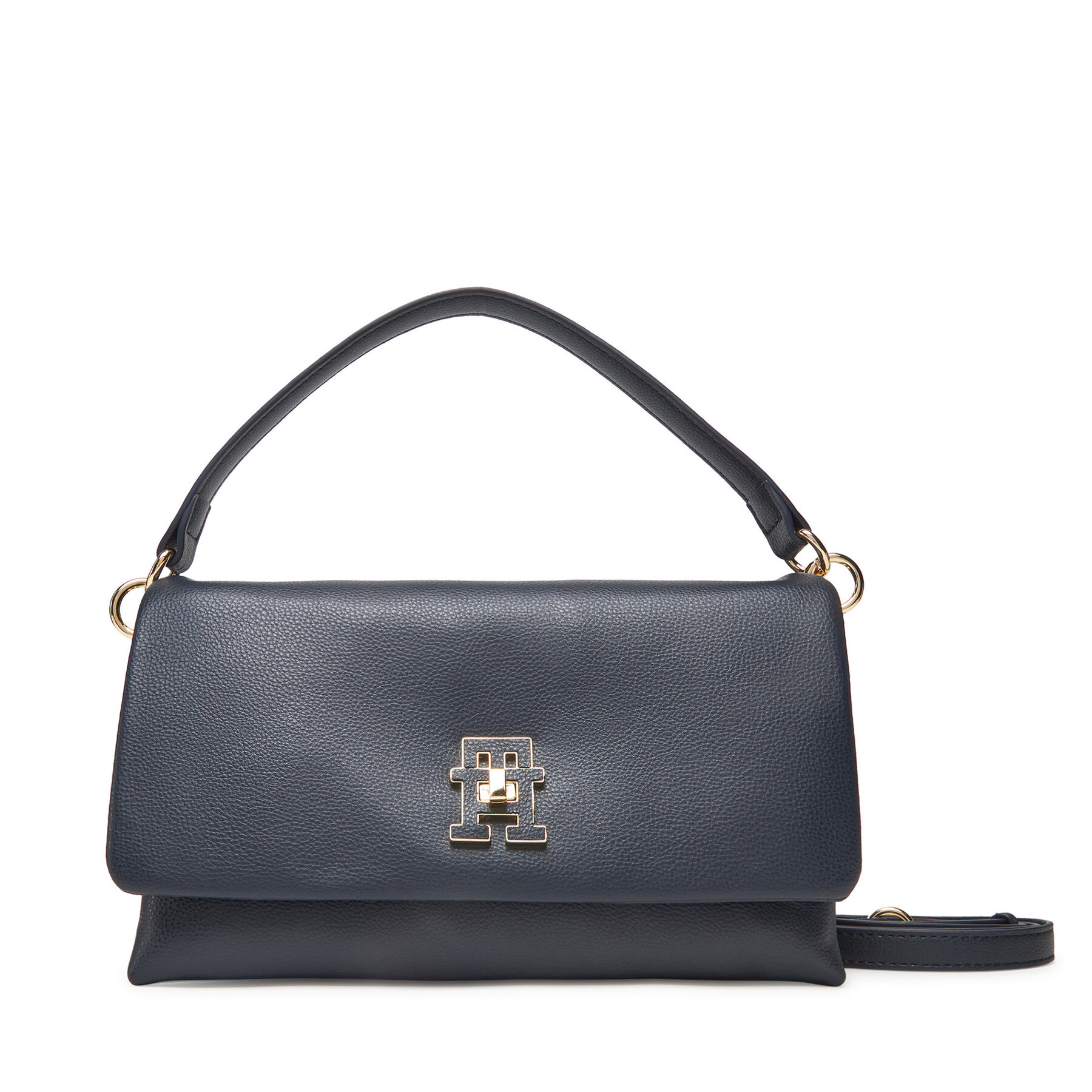 Дамска чанта Tommy Hilfiger Th Modern Conv Crossover AW0AW17465 Тъмносин