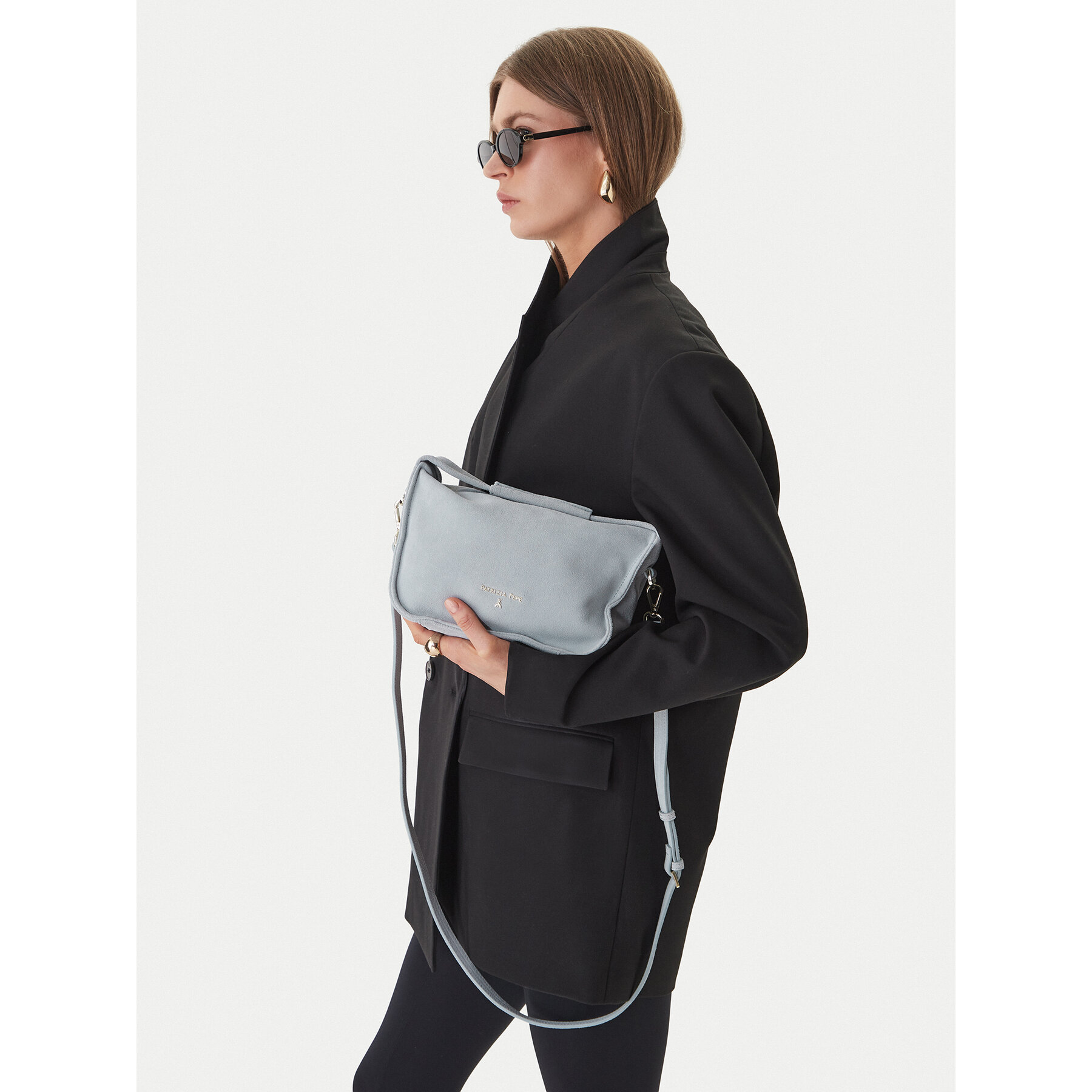 Geantă Patrizia Pepe 8B0316/L152-CB11 Gri