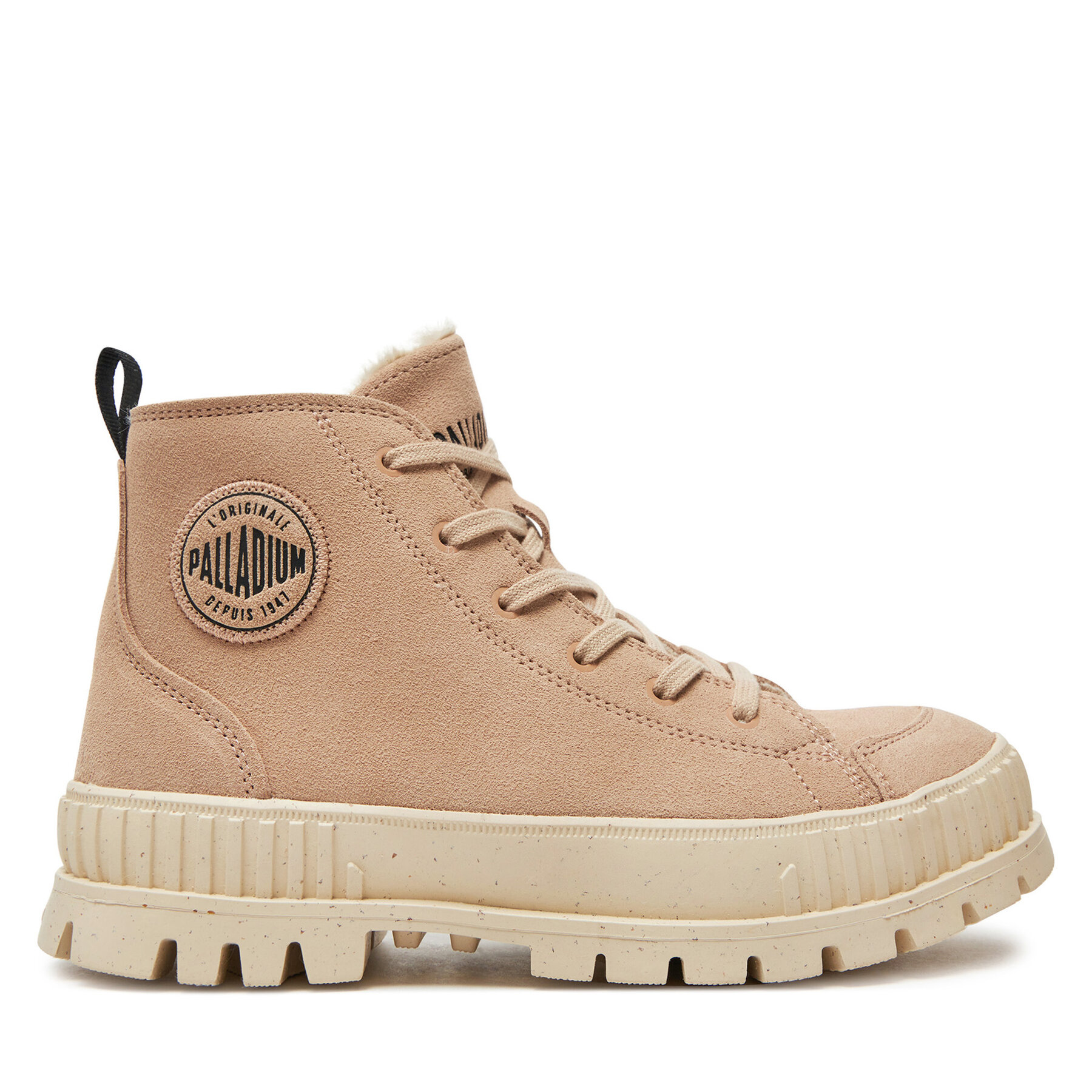  Bakancs Palladium Pallashock Zip Warm 74353-662-M Bézs akciós termékkép 1