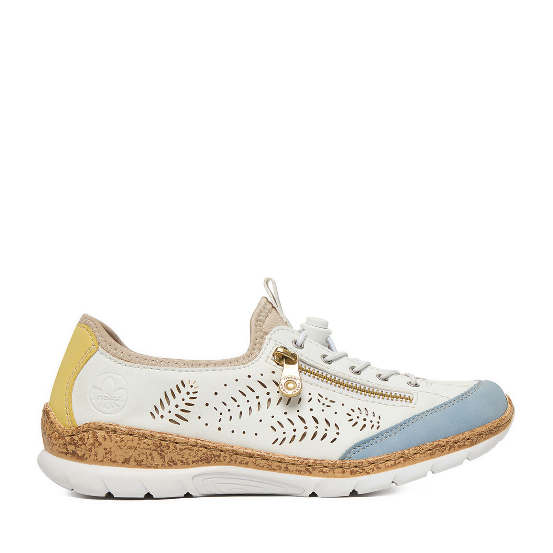 Κλειστά παπούτσια Rieker N42K6-80 Λευκό