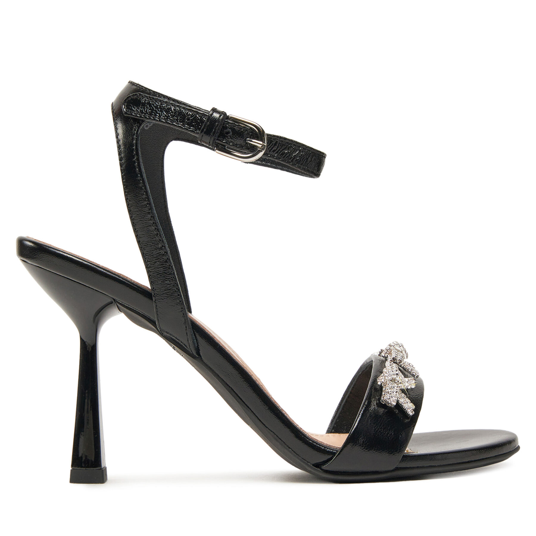 Sandali AGL Trilly Ribbon D669033PHANTAR0000 Nero