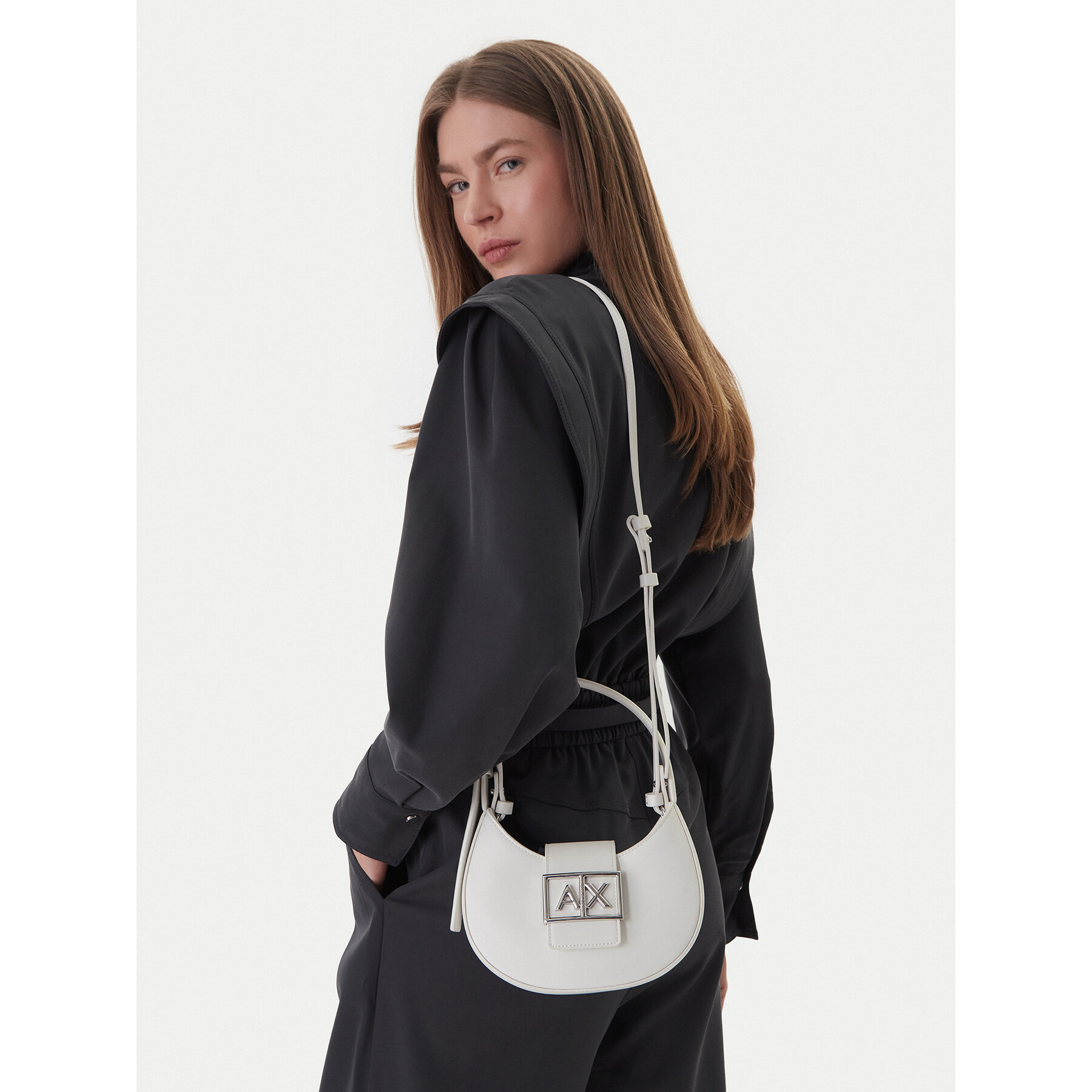 Kabelka Armani Exchange XW002566 AF12039 U0011 Biela