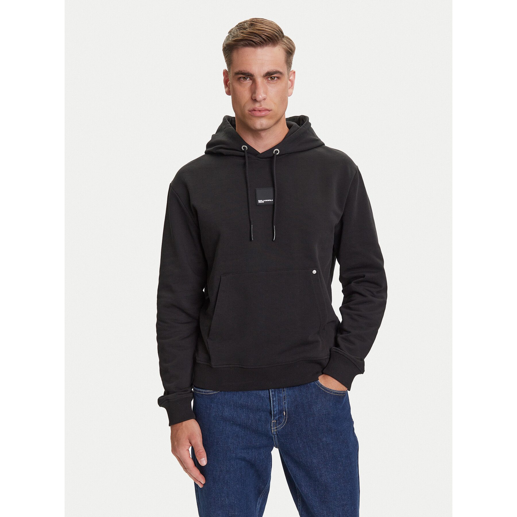 Karl Lagerfeld Jeans Sweatshirt A3M20025 Schwarz Regular Fit