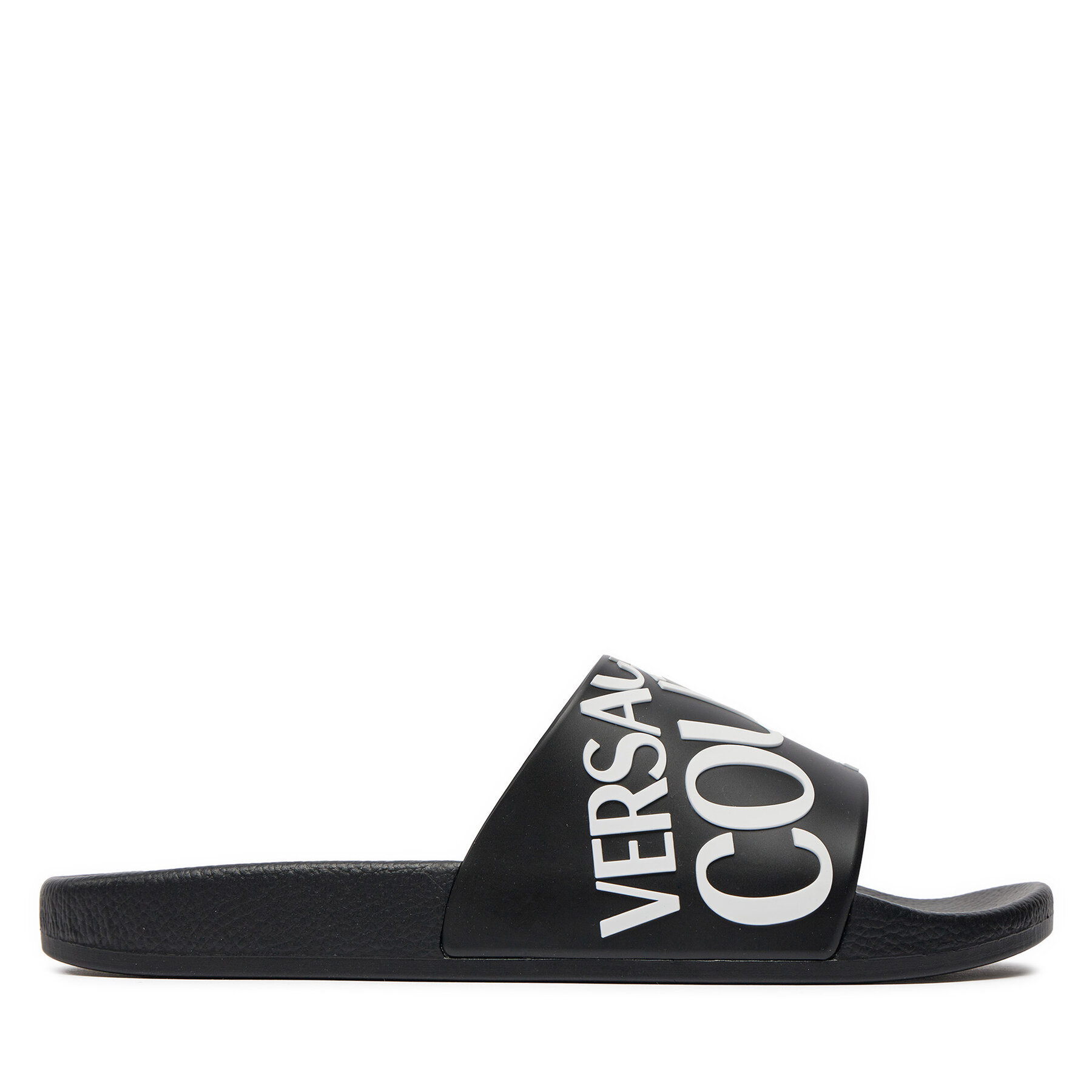 Uomo Ciabatte Versace Jeans Couture, Taglia 42, Nero, 76YA3SQ1, taglia : 42