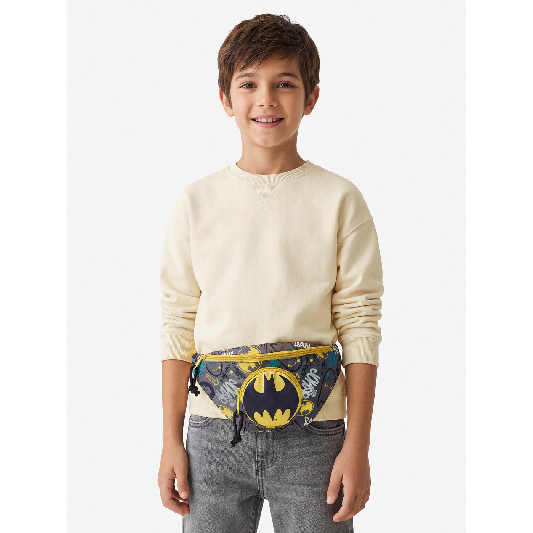 Kabelka Batman CEO-ACCCS-SS26-228WBBAT Sivá
