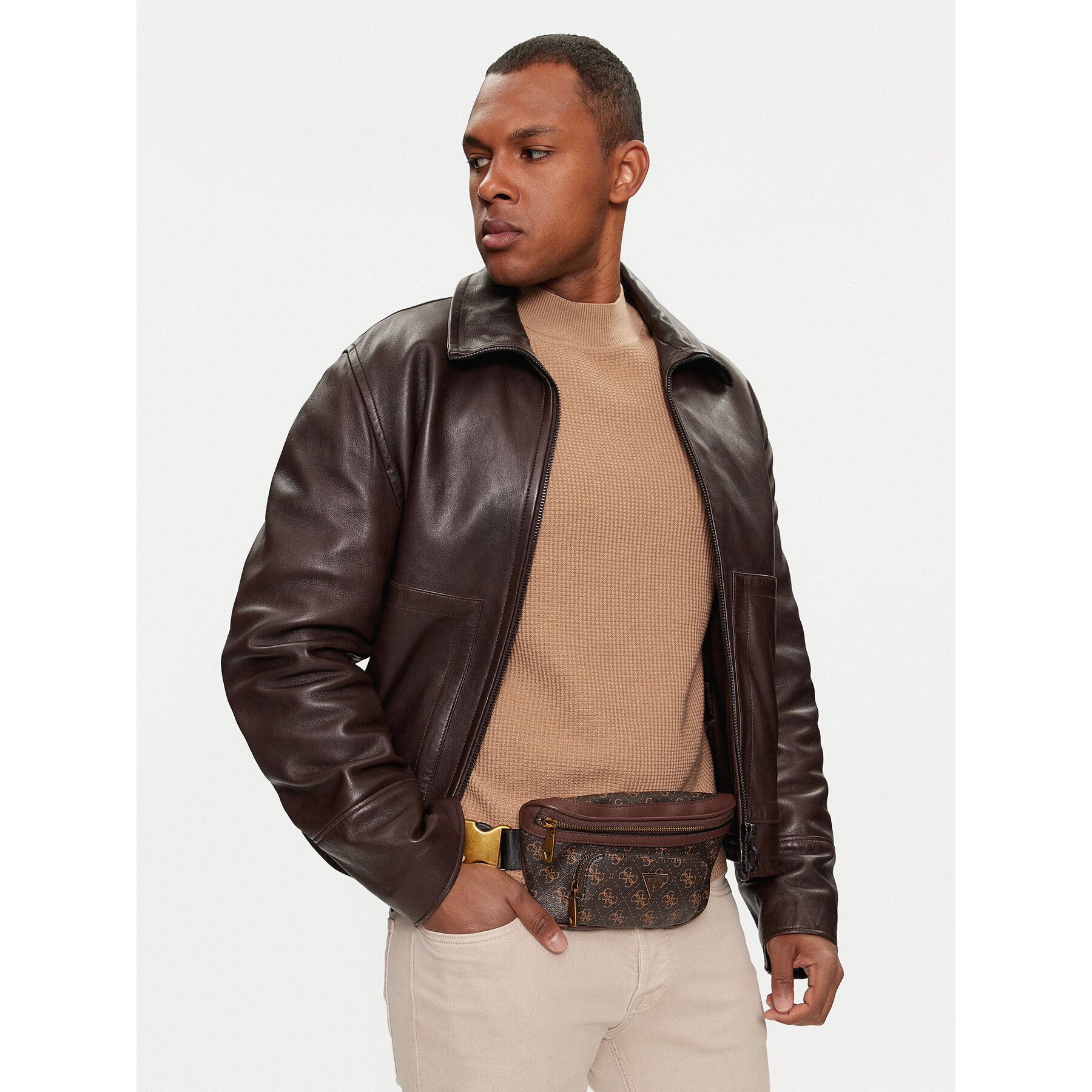 Чанта за кръст﻿ Guess Torino HMEVZL P3231 Кафяв