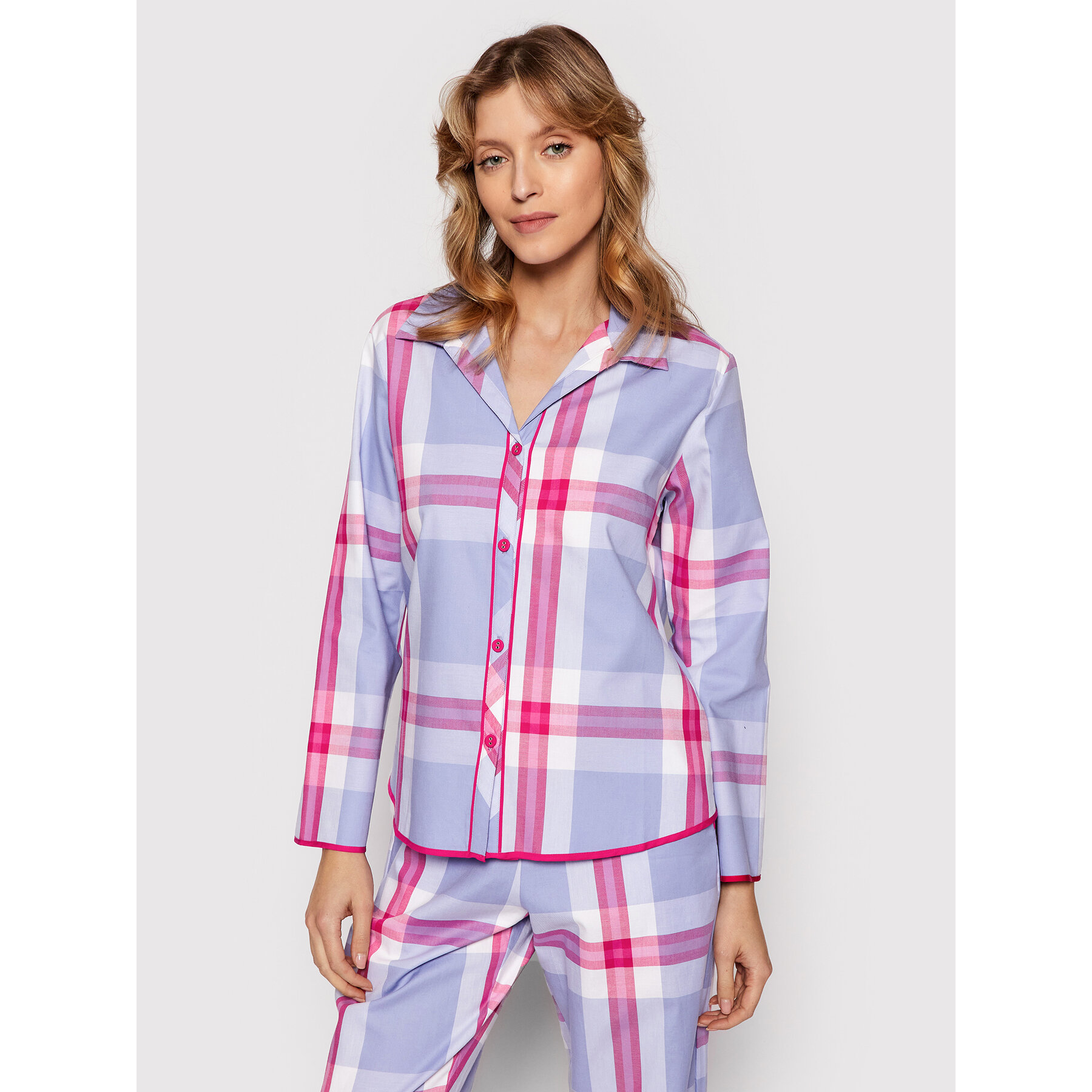 Cyberjammies Cyberjammies Μπλούζα πιτζάμας Carrie 9057 Μωβ Regular Fit