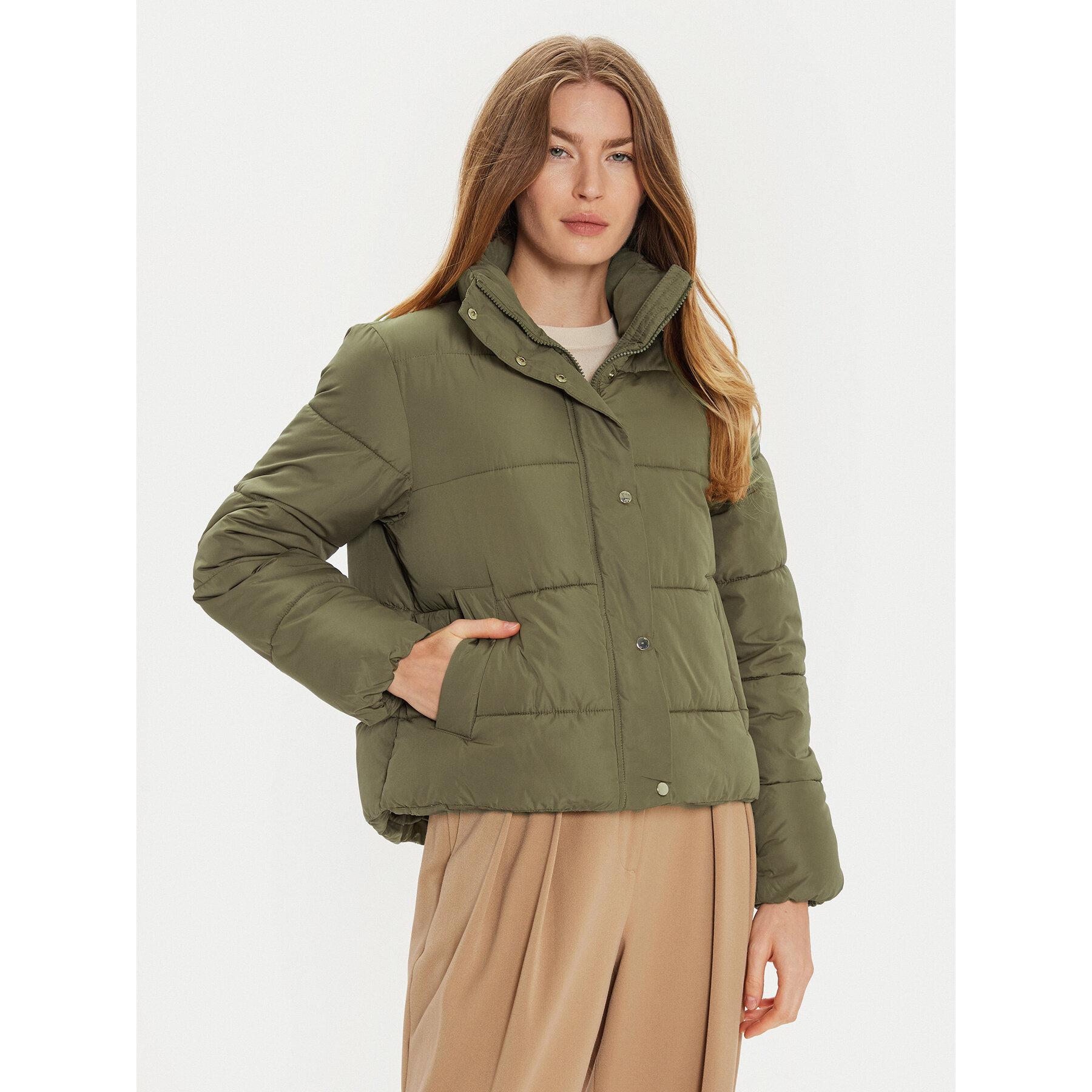Vero Moda Winterjacke Maggy 10311665 Braun Regular Fit