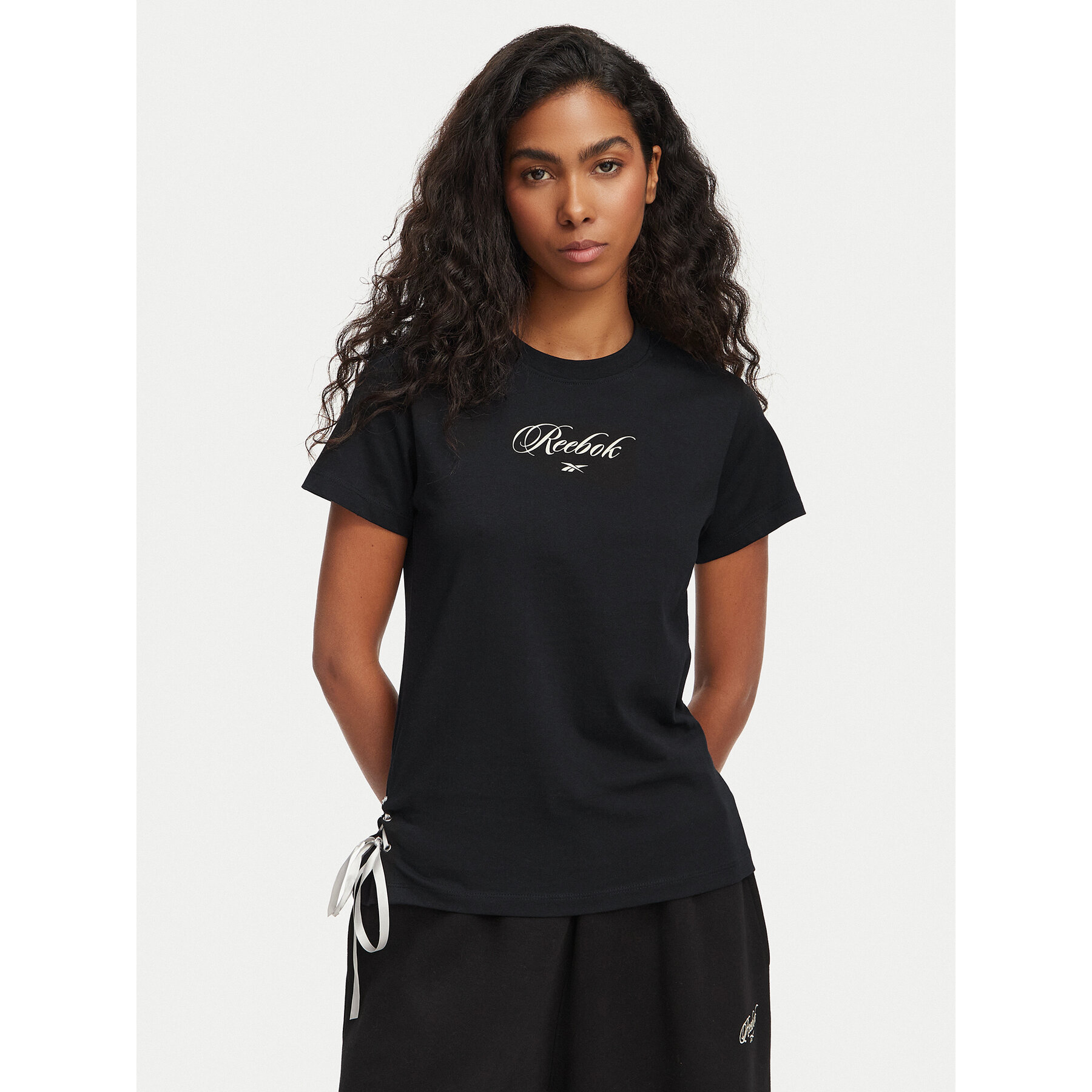 Reebok T-shirt Anka RK25697CCW Crna Regular Fit