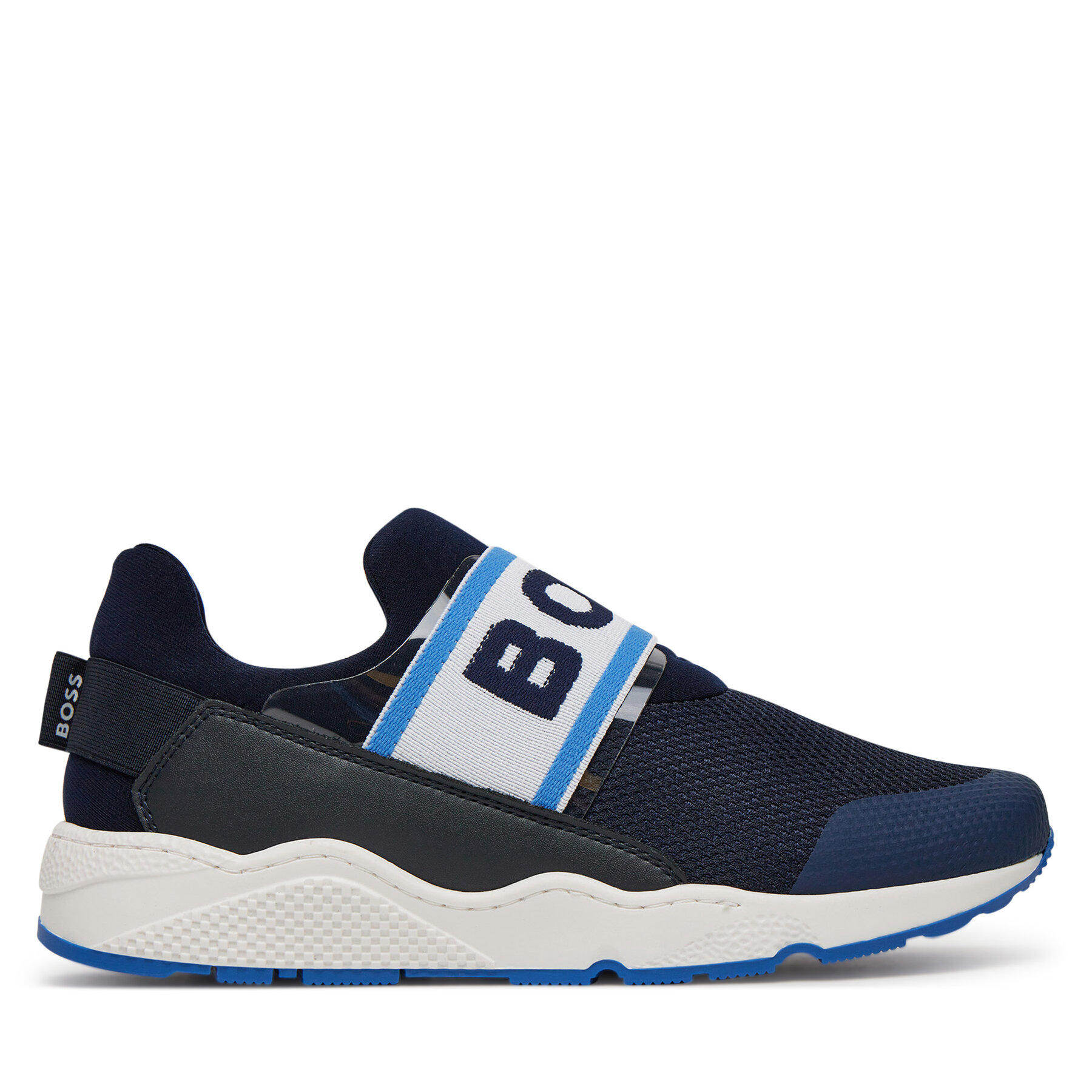 Sneakersy BOSS J51645 S Tmavomodrá