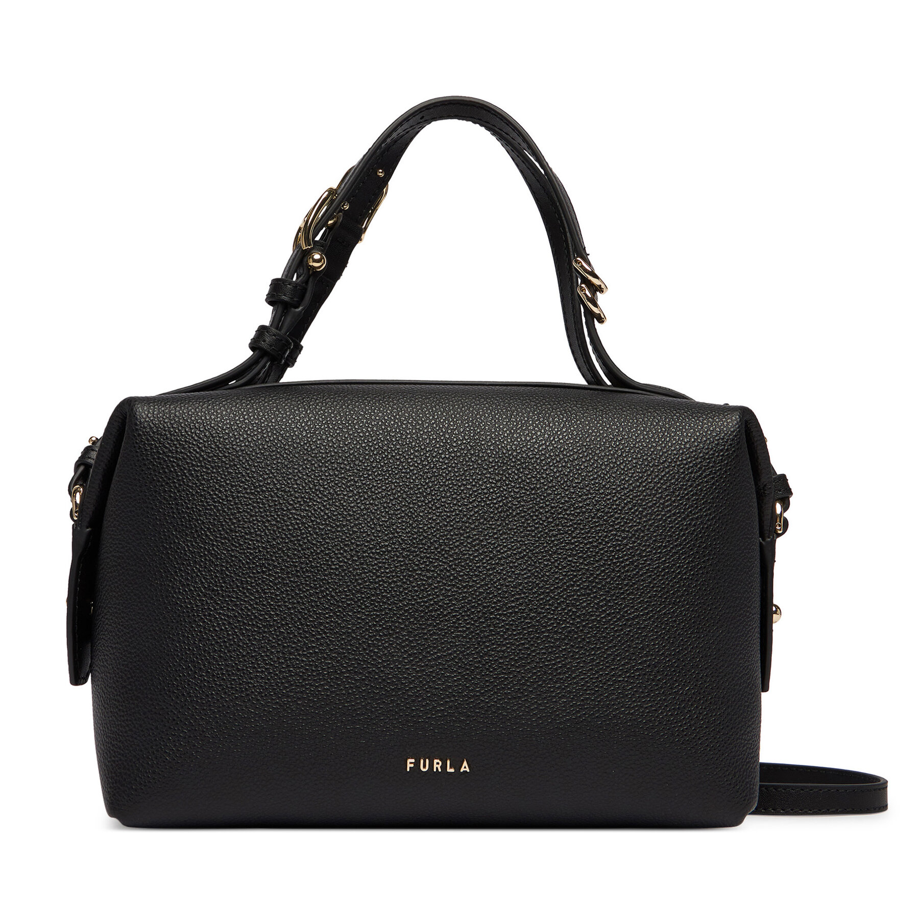 Дамска чанта Furla Double Mini WE00870 BX3036 KH O6000 Черен
