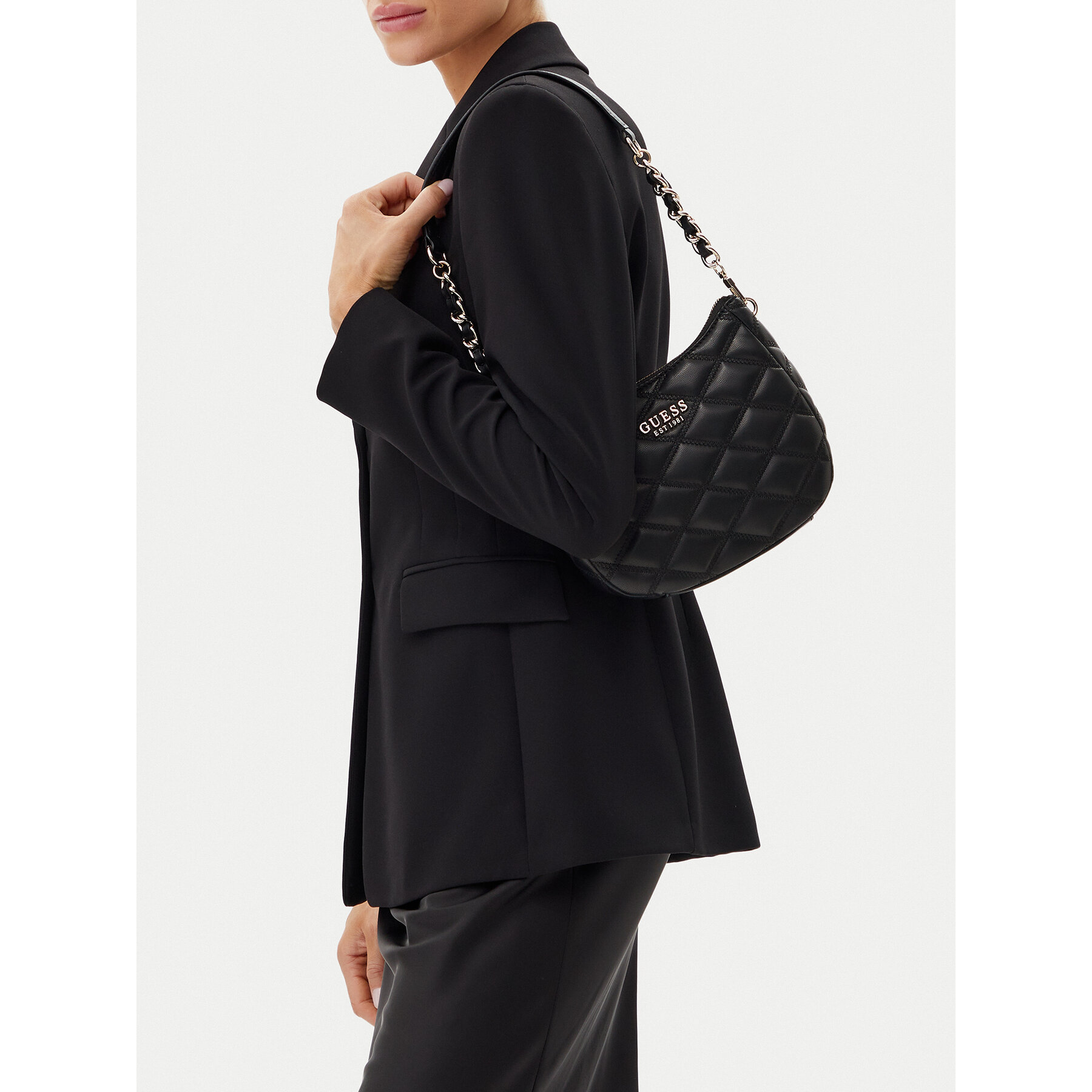 Дамска чанта Guess HWQG96 32170 Черен