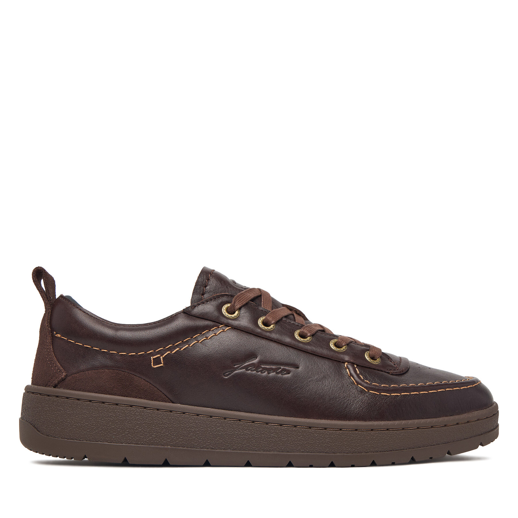 Sneakersy Lacoste 52SMA0054 Hnedá