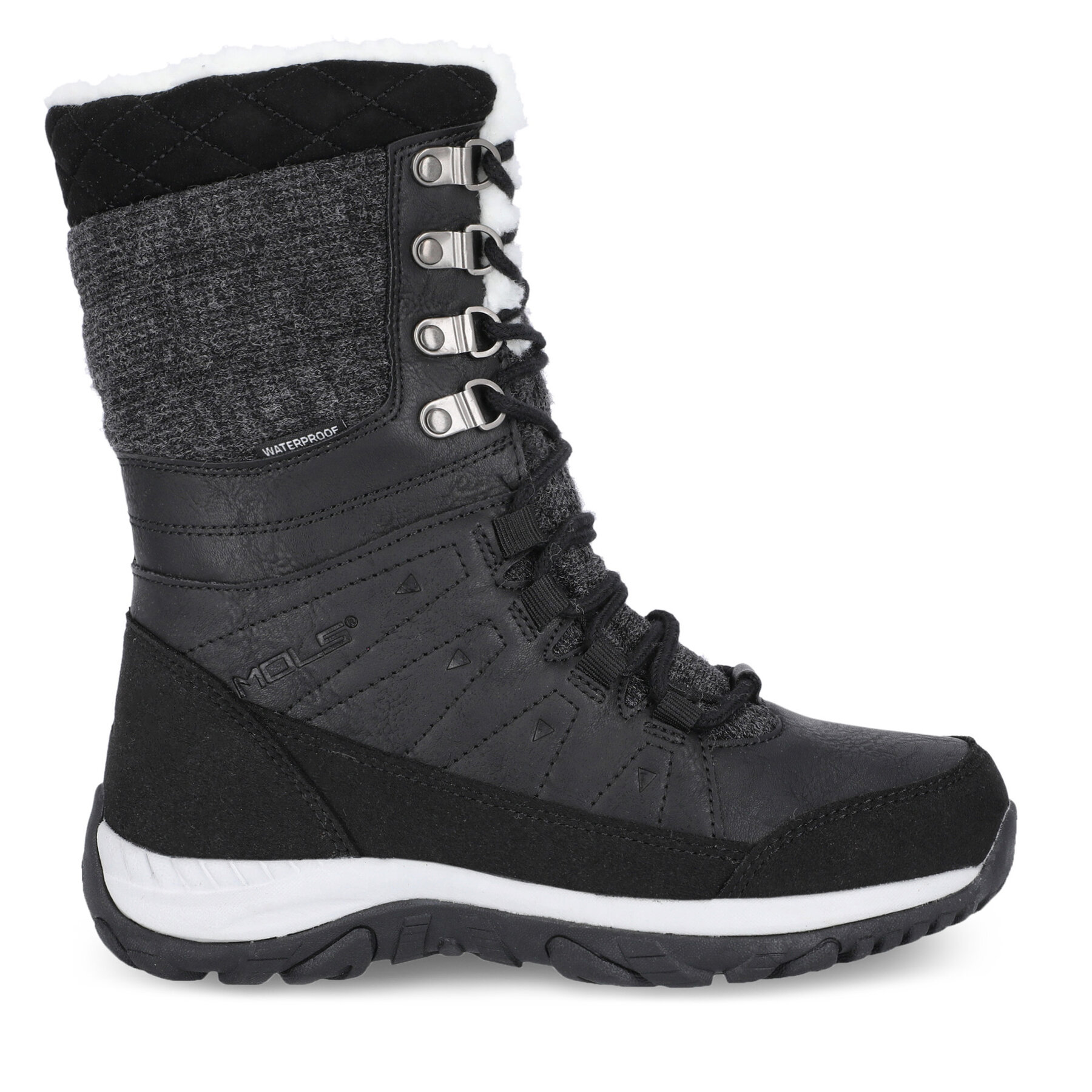 Damen Schneeschuhe MOLS, Schuhgröße 38, Schwarz, Bakan W M244392