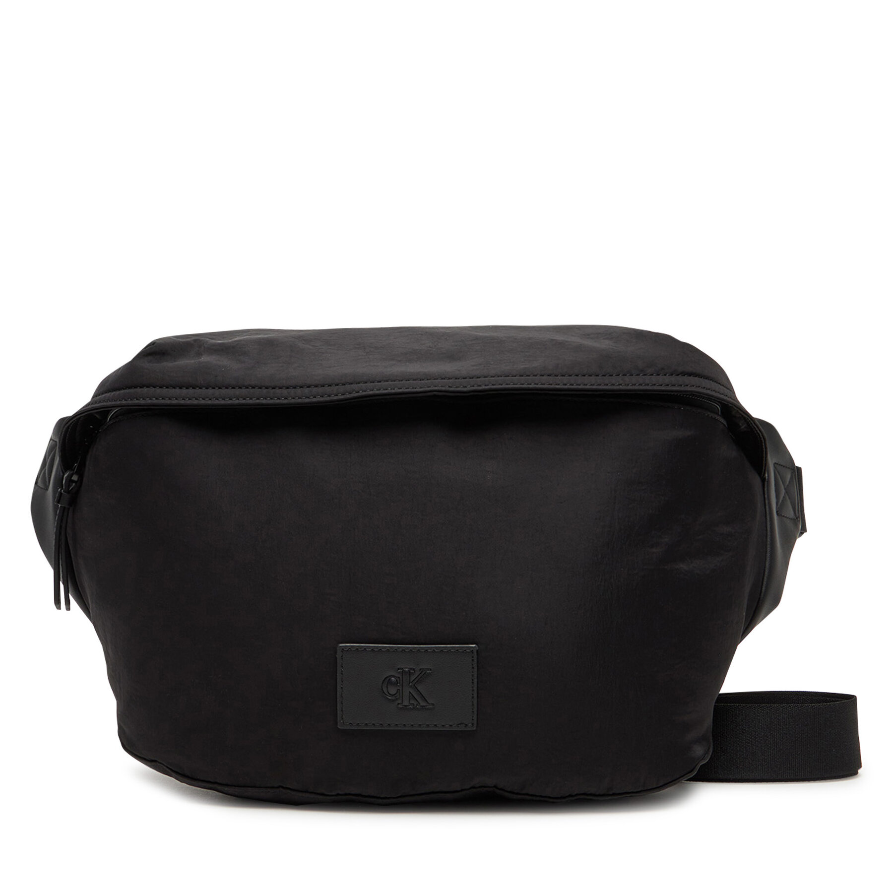  Övtáska Calvin Klein Jeans Metro Nylon Oversized Waistbag LV04G3088G Fekete akciós termékkép 1