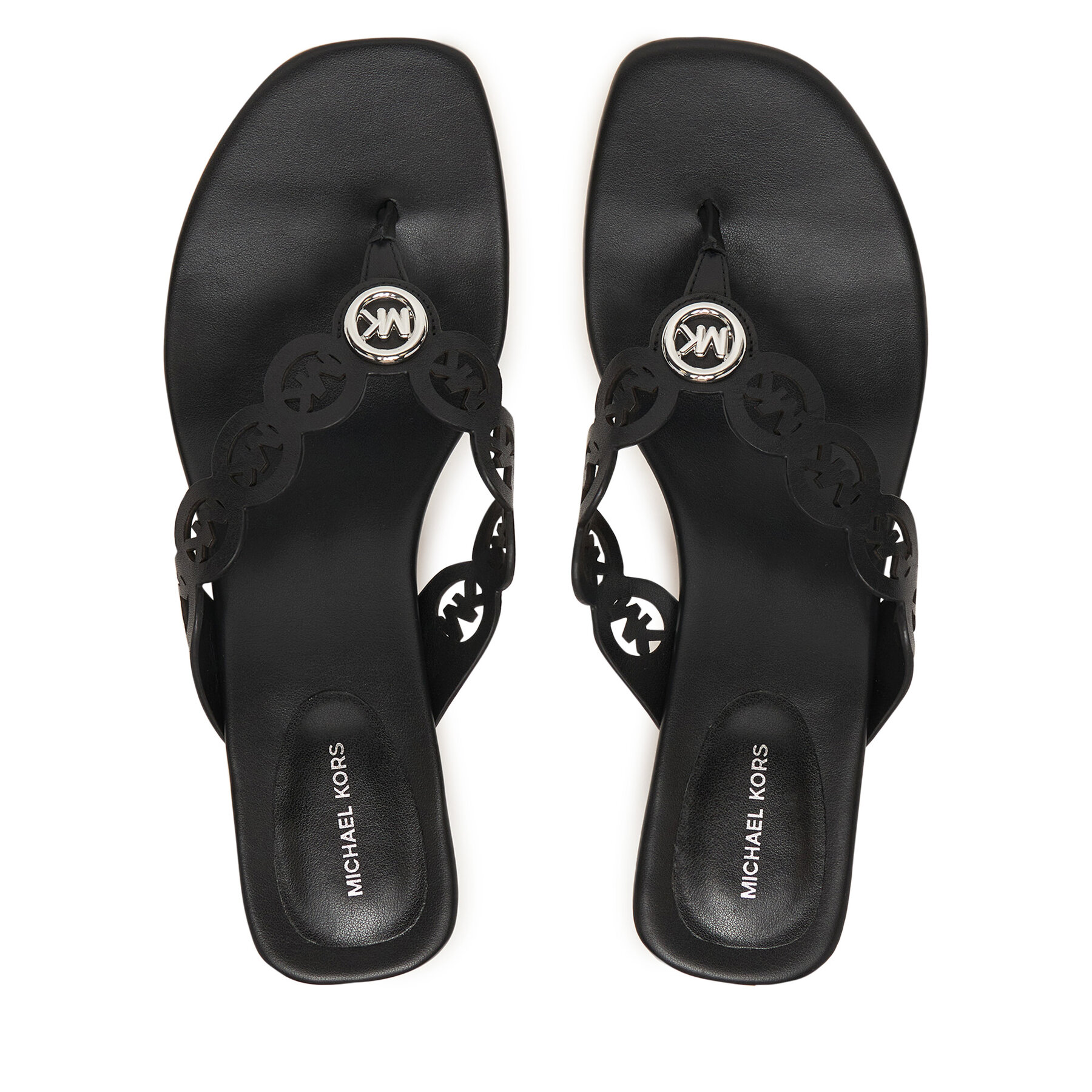 Flip flop MICHAEL Michael Kors Janie Mid Thong 40S6JNMS1L Negru