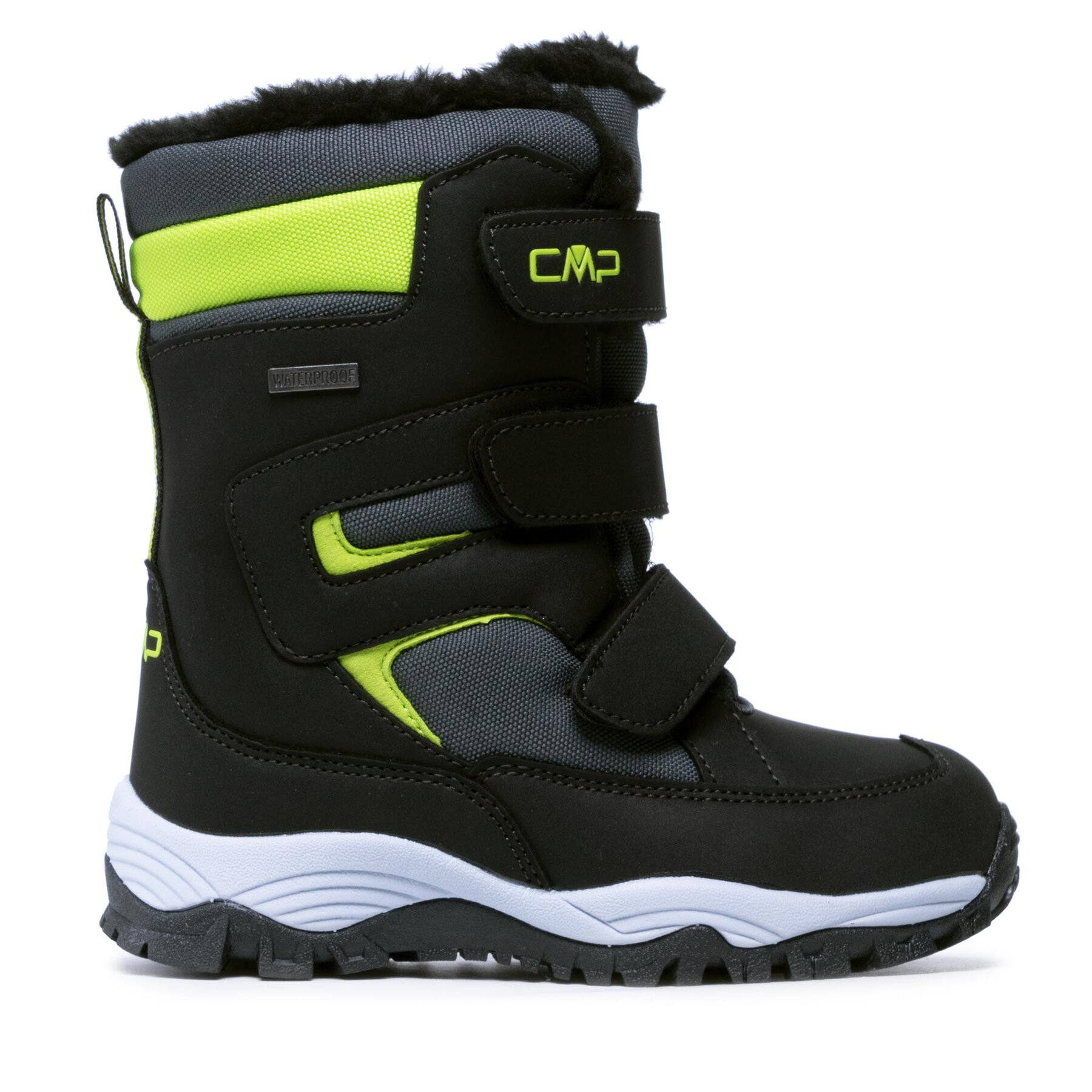 Cizme de zăpadă CMP Kids Hexis Snow Boot Wp 30Q4634 Negru
